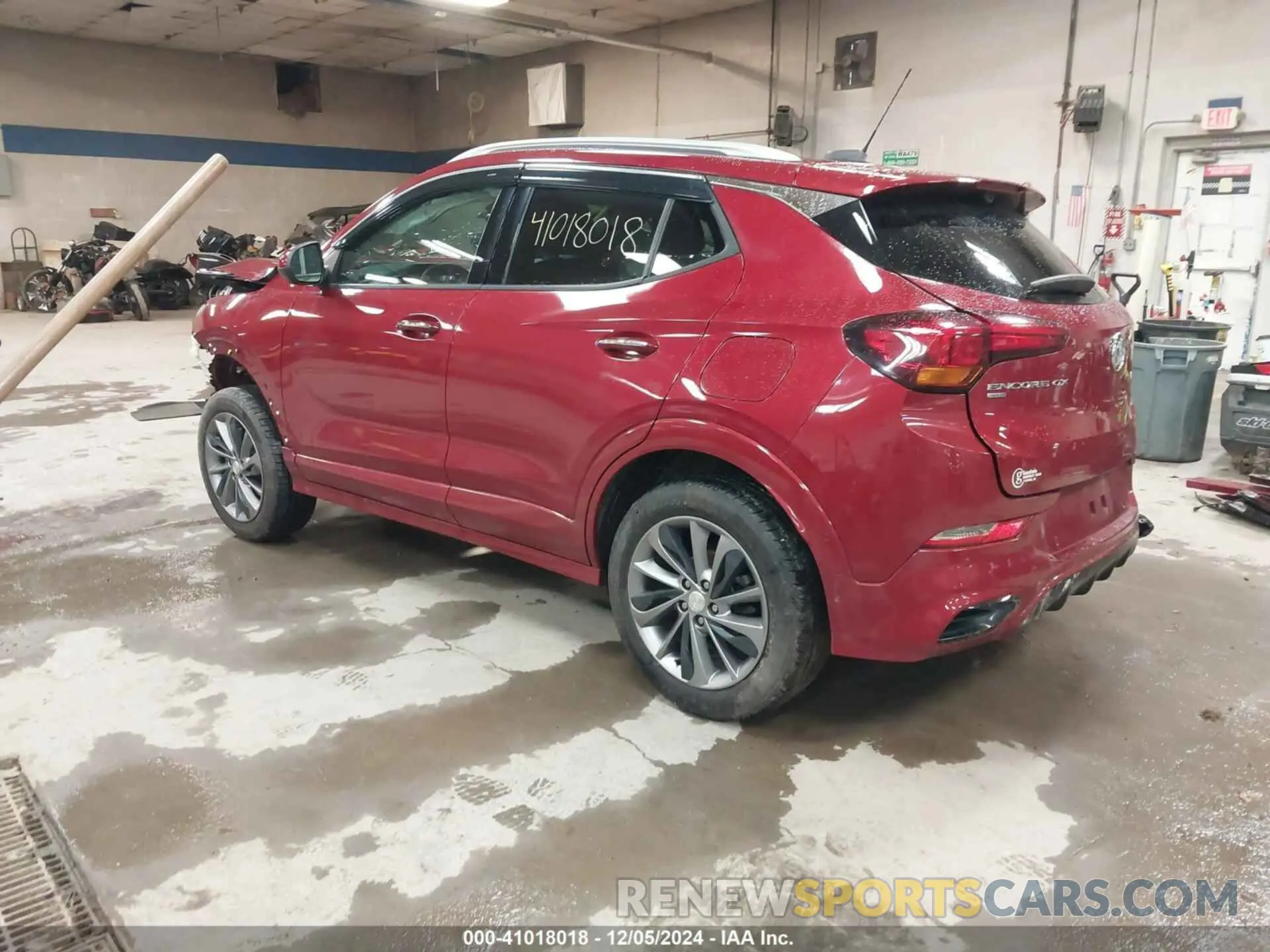 3 fotografías del automóvil dañado KL4MMGSL8LB115924 BUICK ENCORE GX 2020