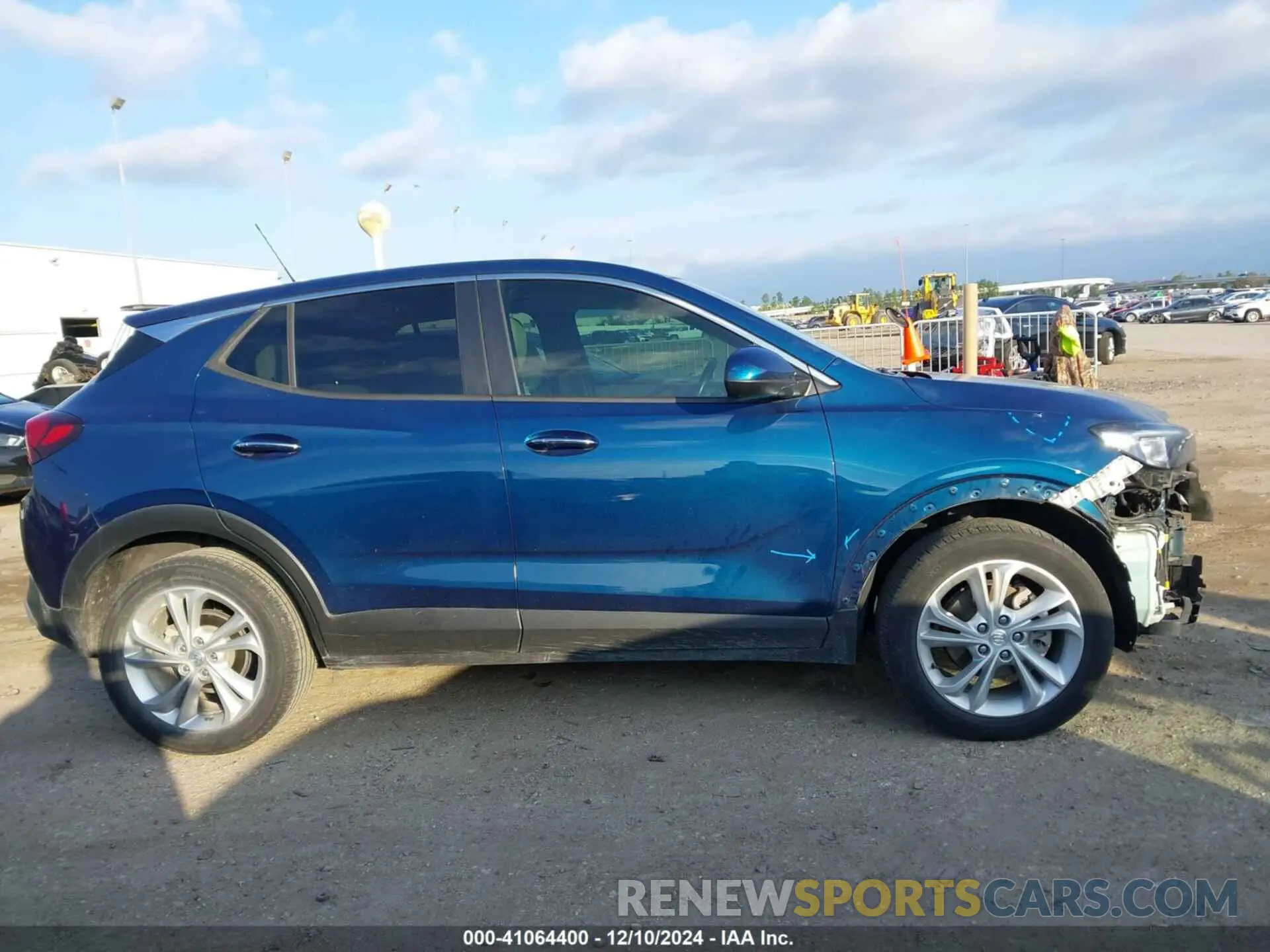 14 fotografías del automóvil dañado KL4MMBS20MB051468 BUICK ENCORE GX 2021