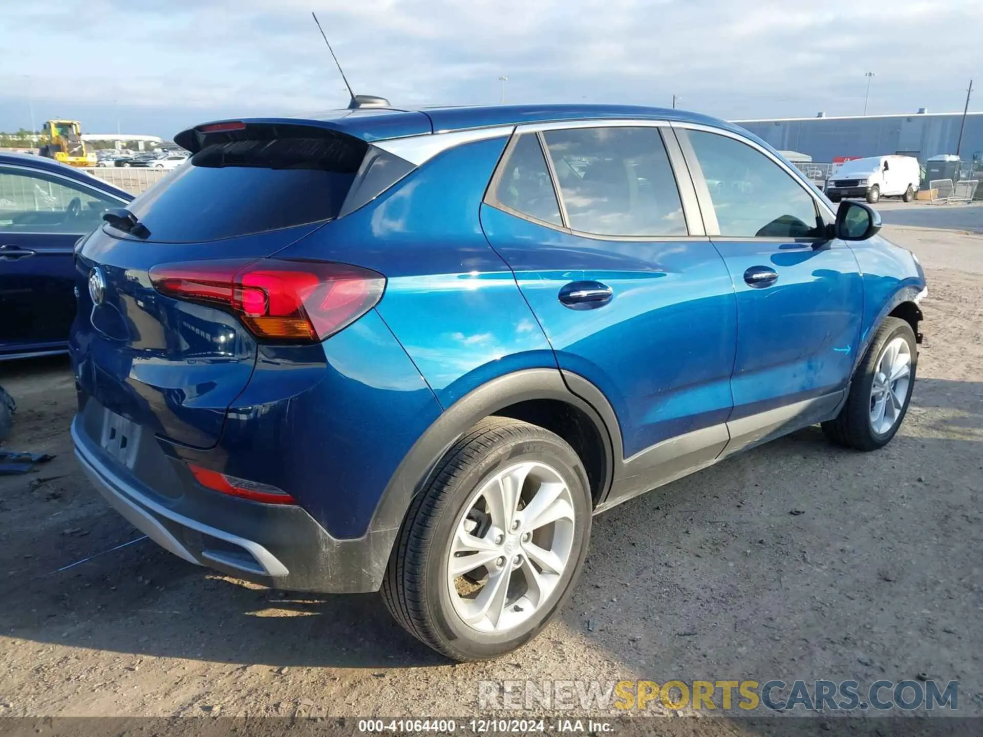 4 fotografías del automóvil dañado KL4MMBS20MB051468 BUICK ENCORE GX 2021