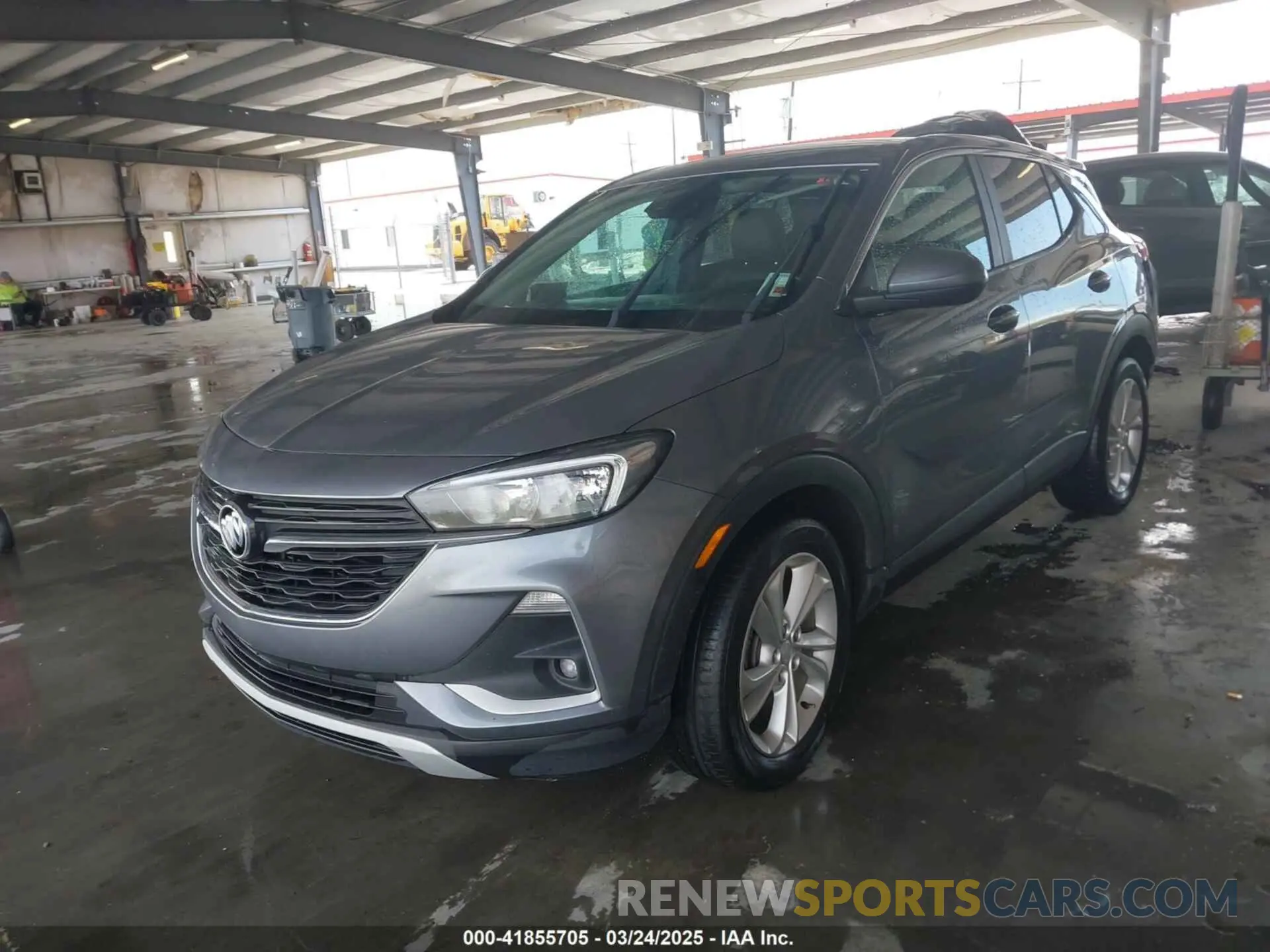 2 fotografías del automóvil dañado KL4MMBS20MB054063 BUICK ENCORE GX 2021
