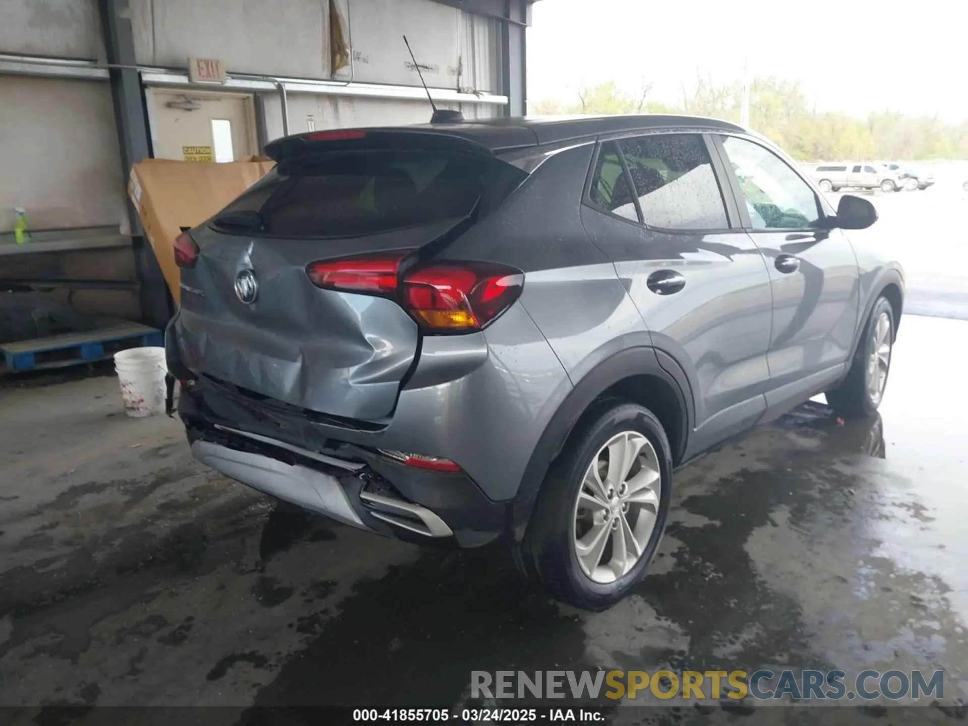 4 fotografías del automóvil dañado KL4MMBS20MB054063 BUICK ENCORE GX 2021