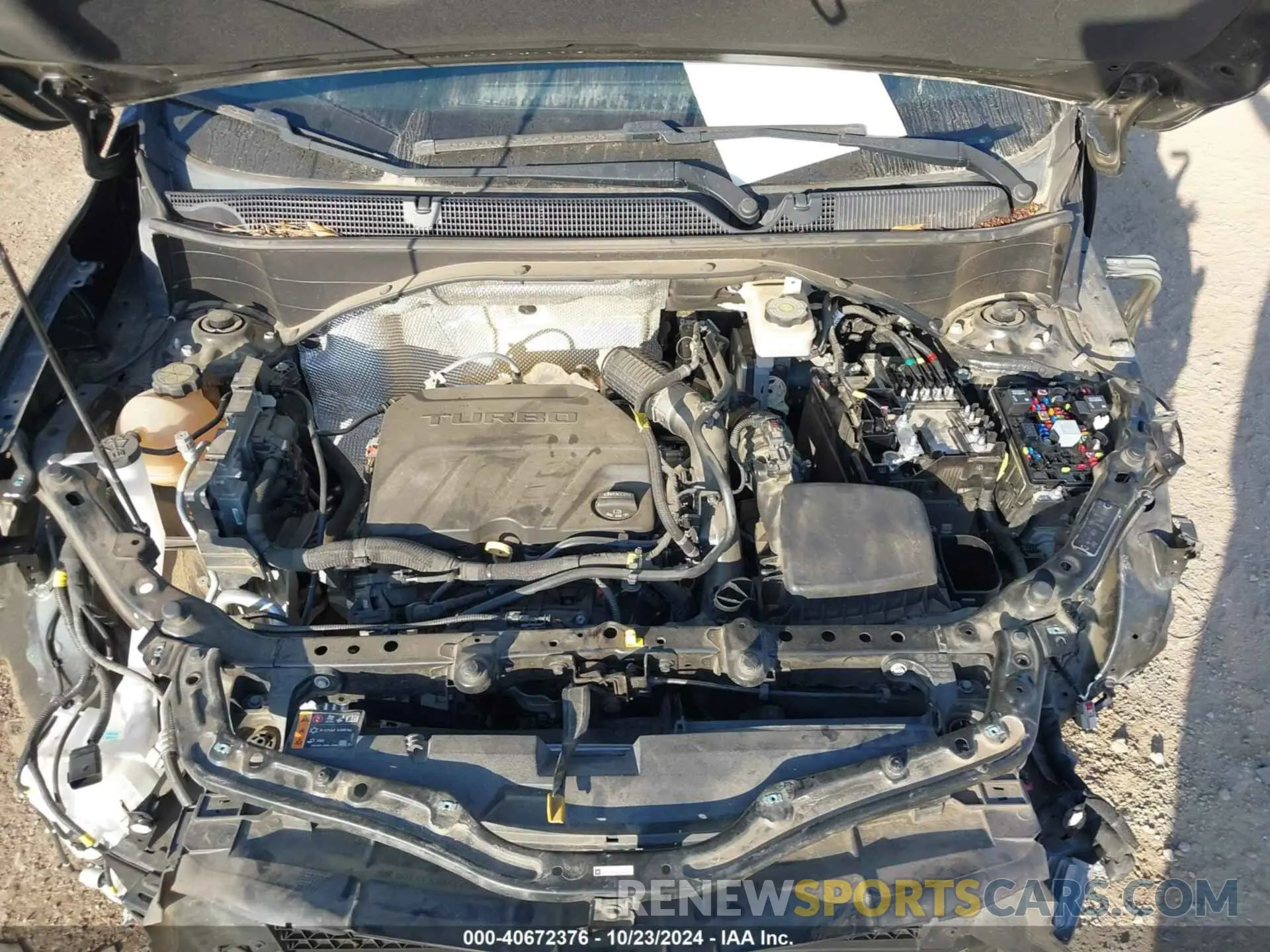 10 fotografías del automóvil dañado KL4MMBS20MB110910 BUICK ENCORE GX 2021