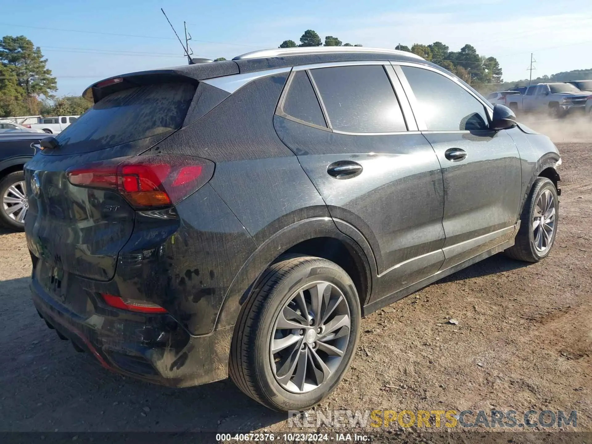 4 fotografías del automóvil dañado KL4MMBS20MB110910 BUICK ENCORE GX 2021
