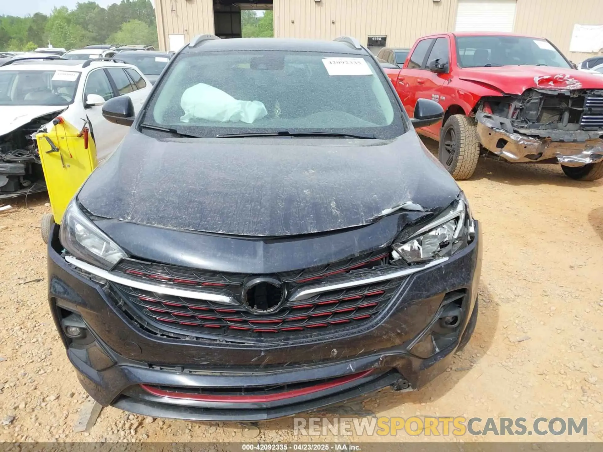 11 fotografías del automóvil dañado KL4MMBS21MB045999 BUICK ENCORE GX 2021