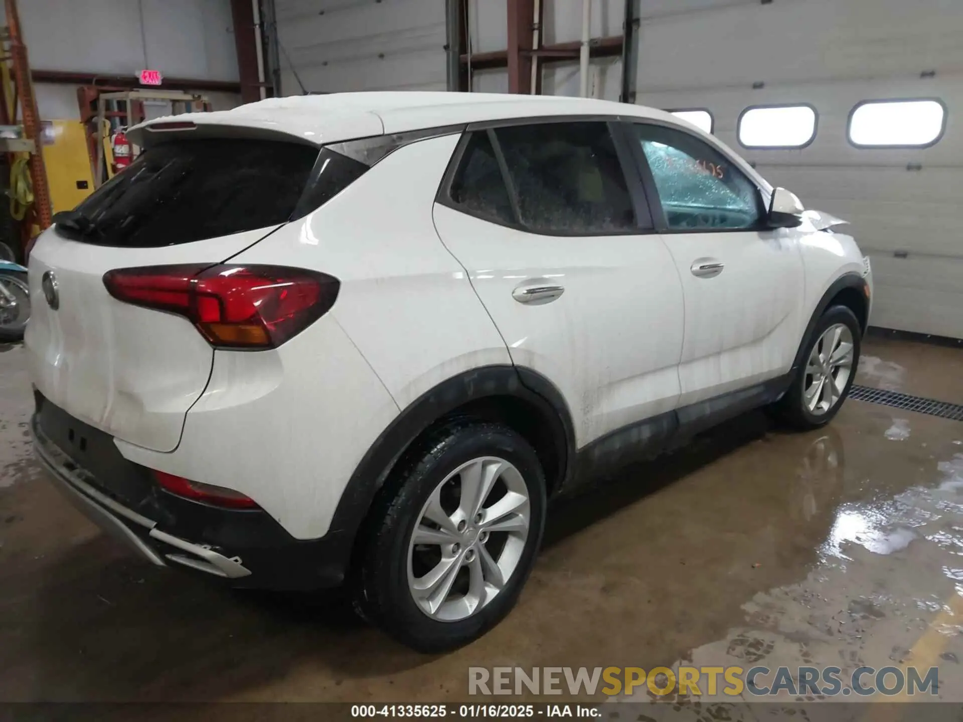 4 fotografías del automóvil dañado KL4MMBS21MB049342 BUICK ENCORE GX 2021