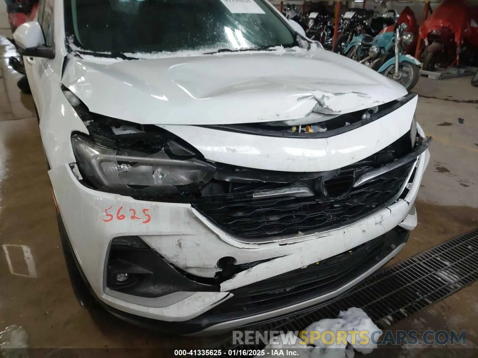 6 fotografías del automóvil dañado KL4MMBS21MB049342 BUICK ENCORE GX 2021