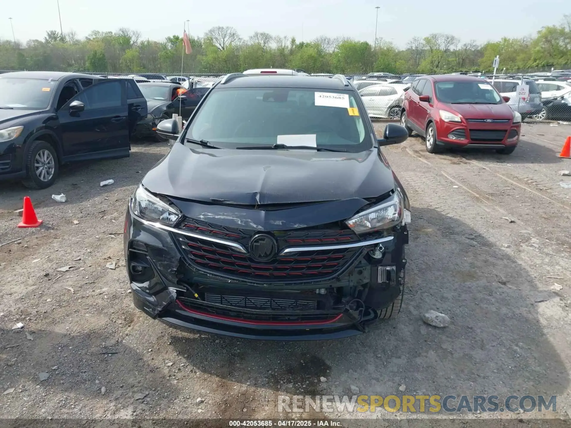 12 fotografías del automóvil dañado KL4MMBS21MB149991 BUICK ENCORE GX 2021