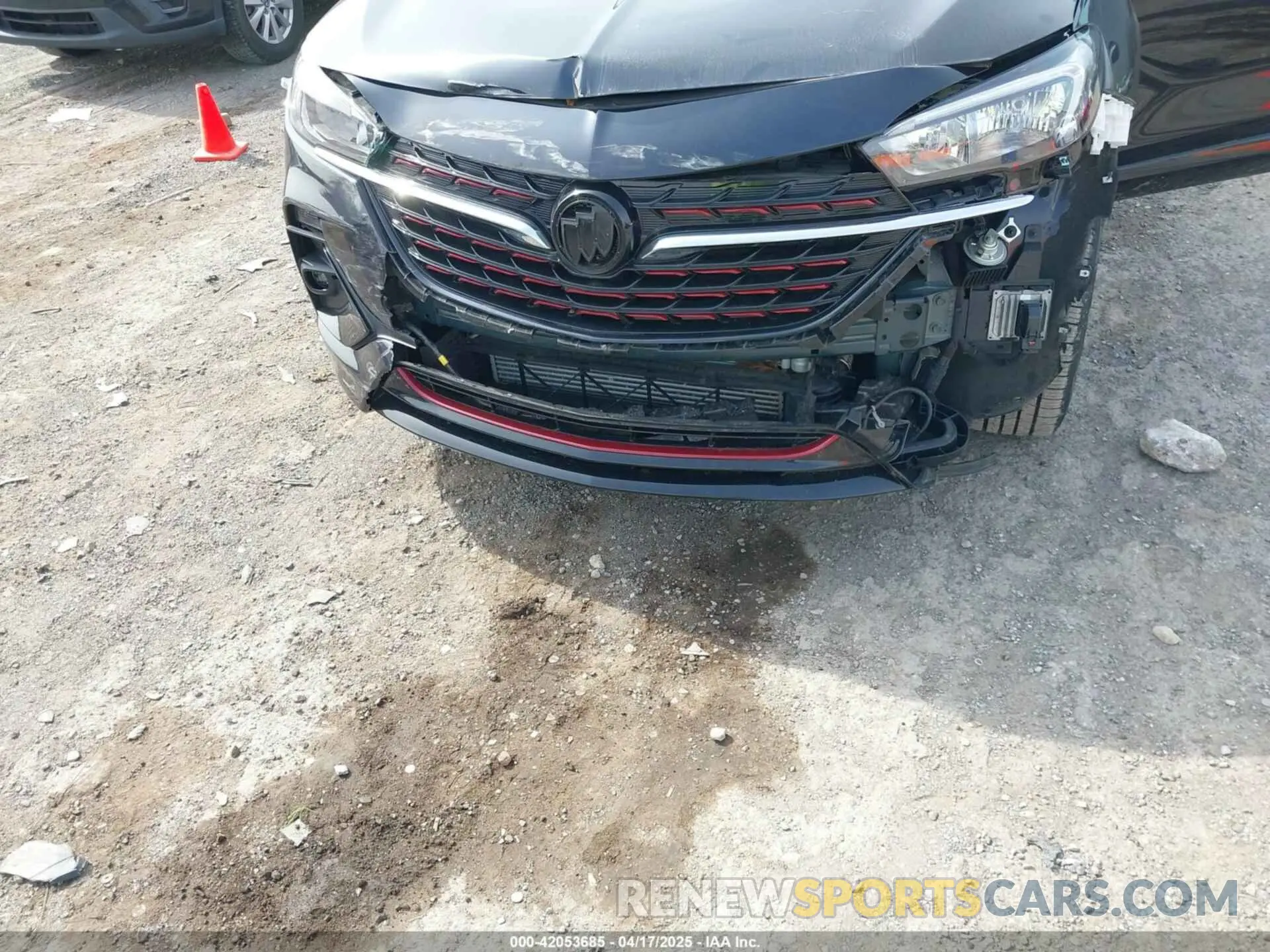 6 fotografías del automóvil dañado KL4MMBS21MB149991 BUICK ENCORE GX 2021