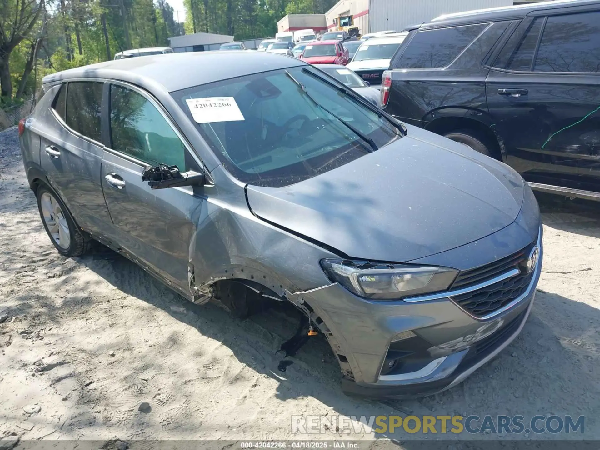 1 fotografías del automóvil dañado KL4MMBS21MB177239 BUICK ENCORE GX 2021