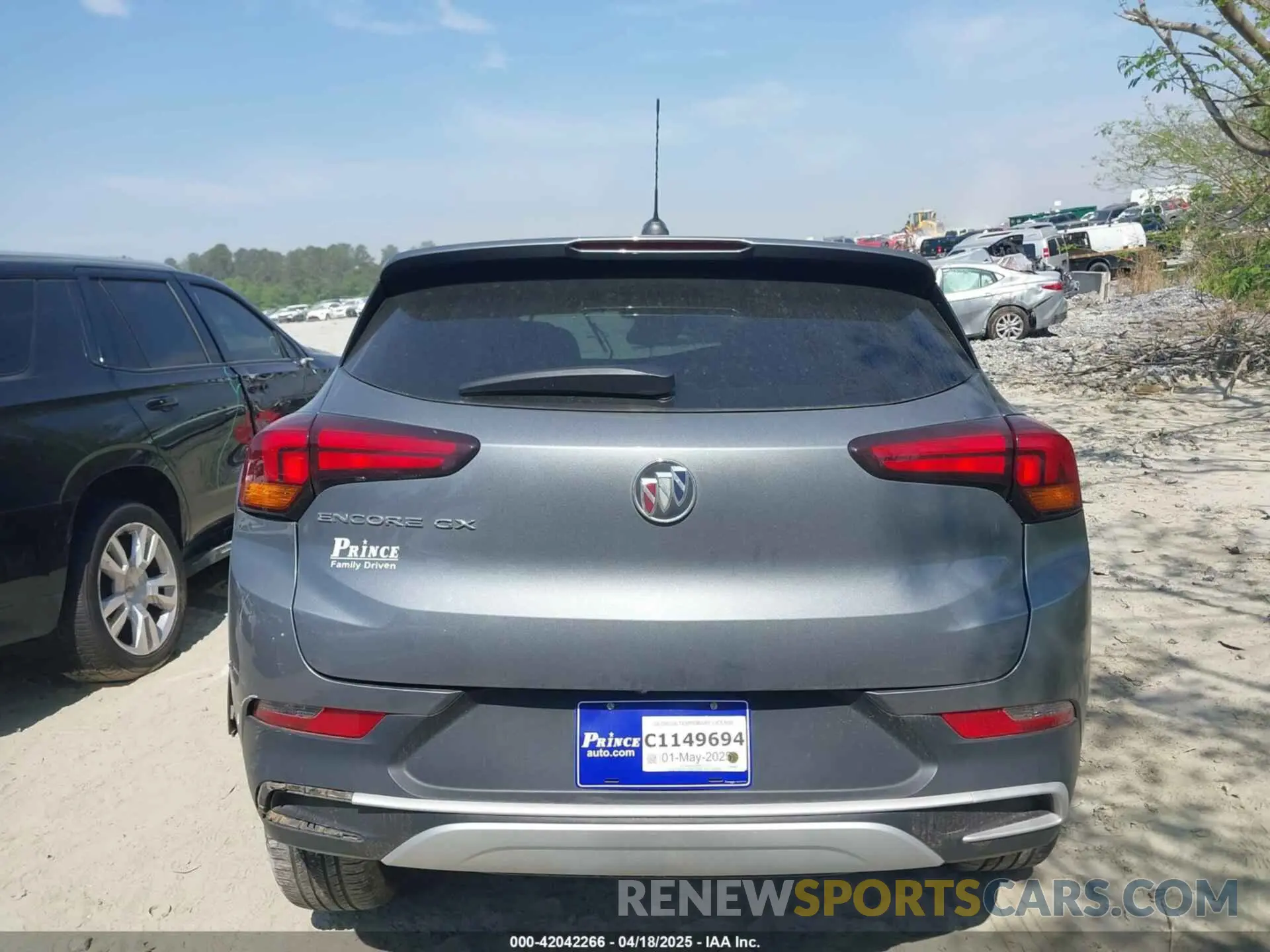 15 fotografías del automóvil dañado KL4MMBS21MB177239 BUICK ENCORE GX 2021