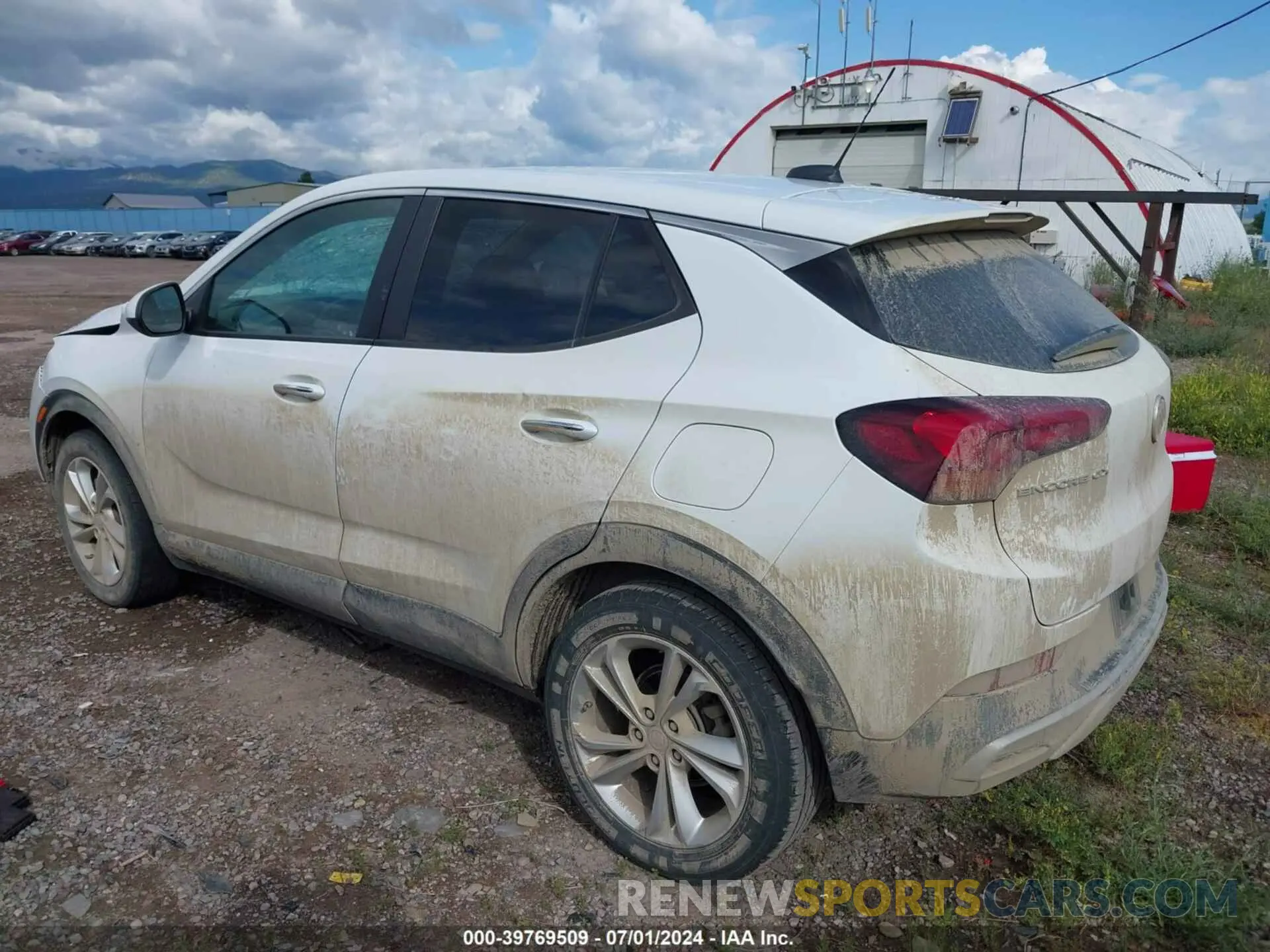 3 fotografías del automóvil dañado KL4MMBS22MB156917 BUICK ENCORE GX 2021
