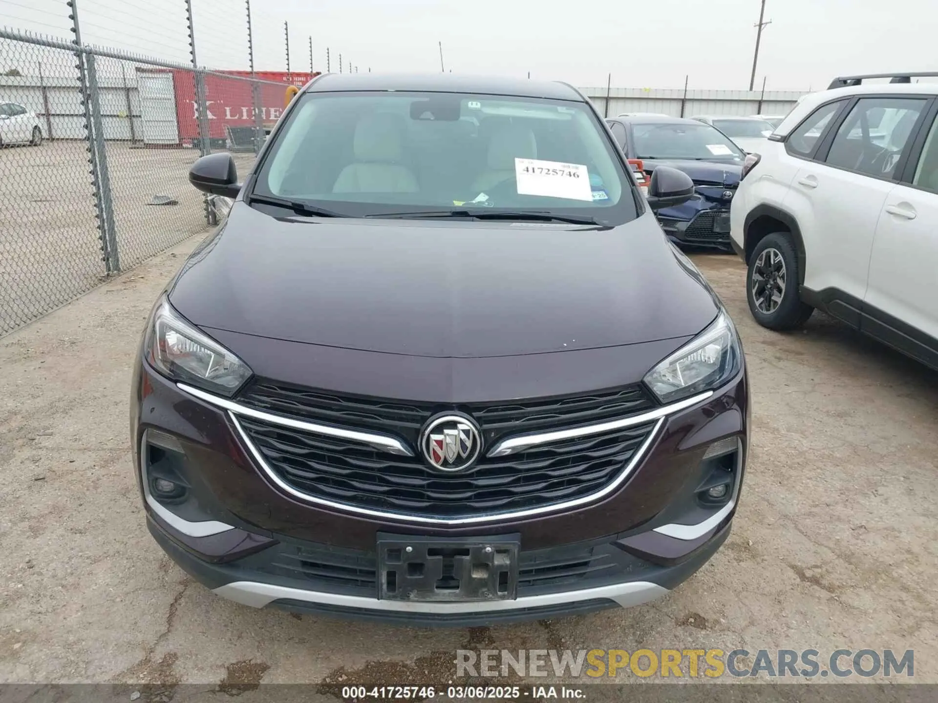 12 fotografías del automóvil dañado KL4MMBS23MB149376 BUICK ENCORE GX 2021