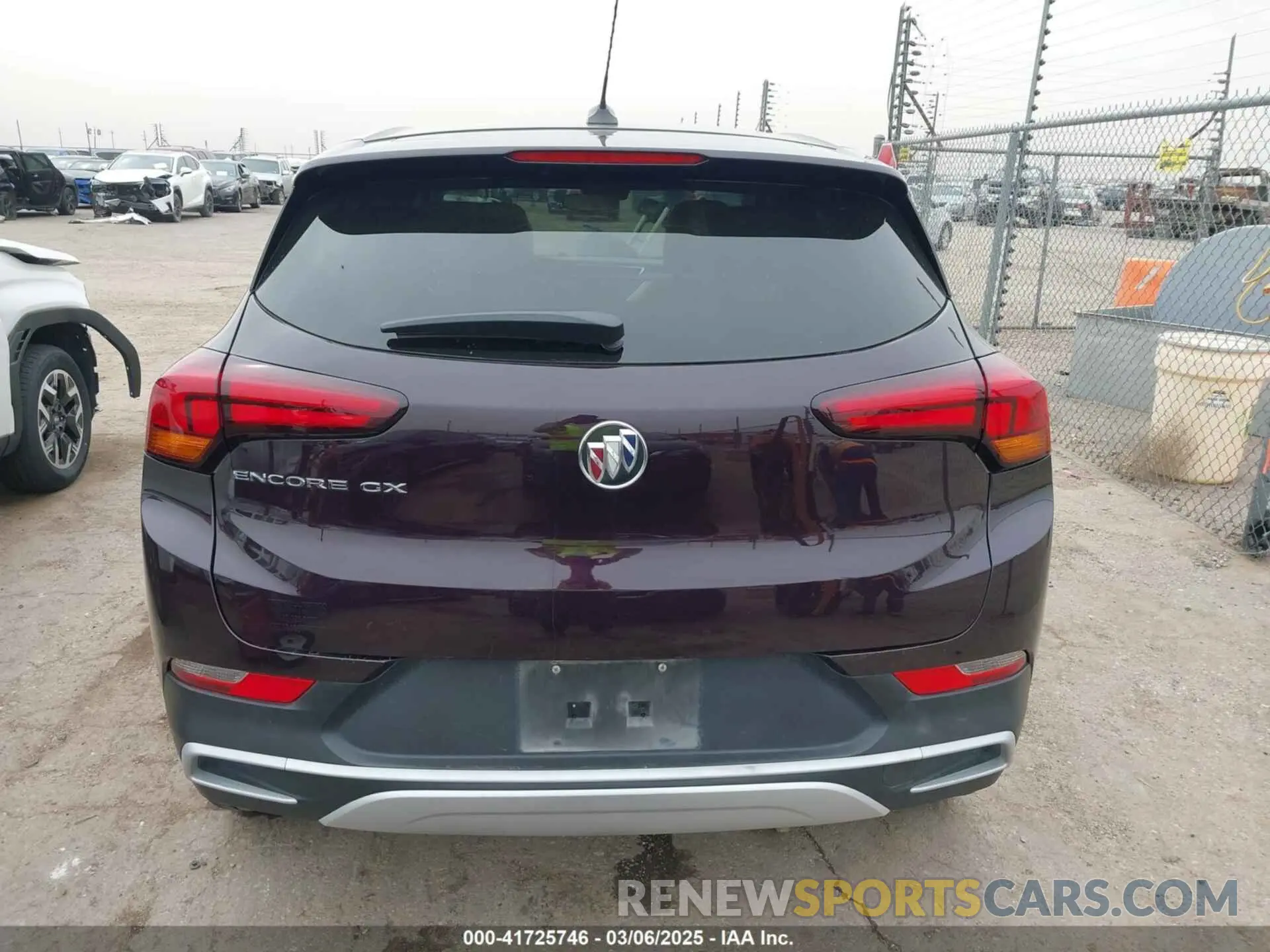 16 fotografías del automóvil dañado KL4MMBS23MB149376 BUICK ENCORE GX 2021