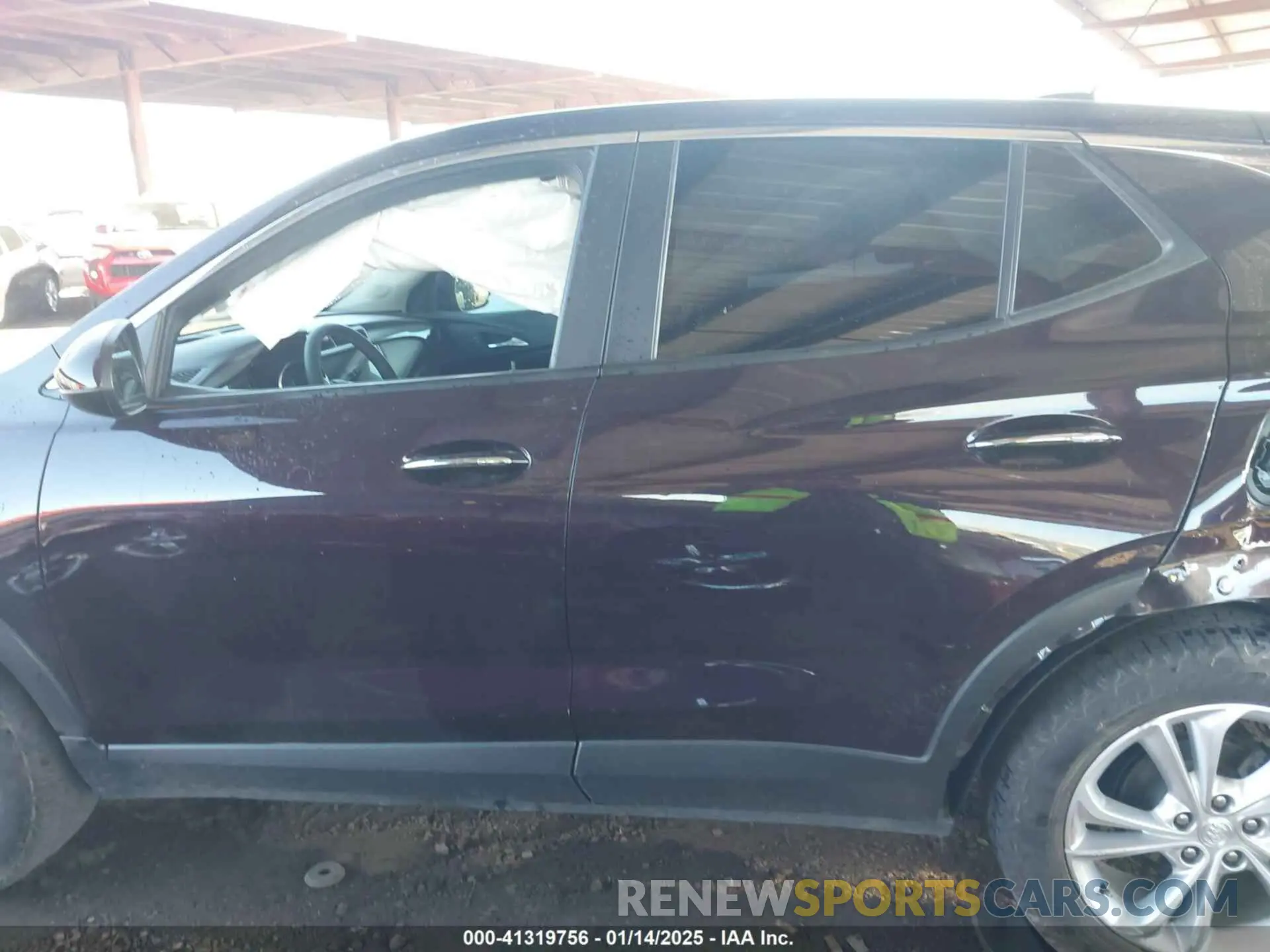14 fotografías del automóvil dañado KL4MMBS26MB138310 BUICK ENCORE GX 2021