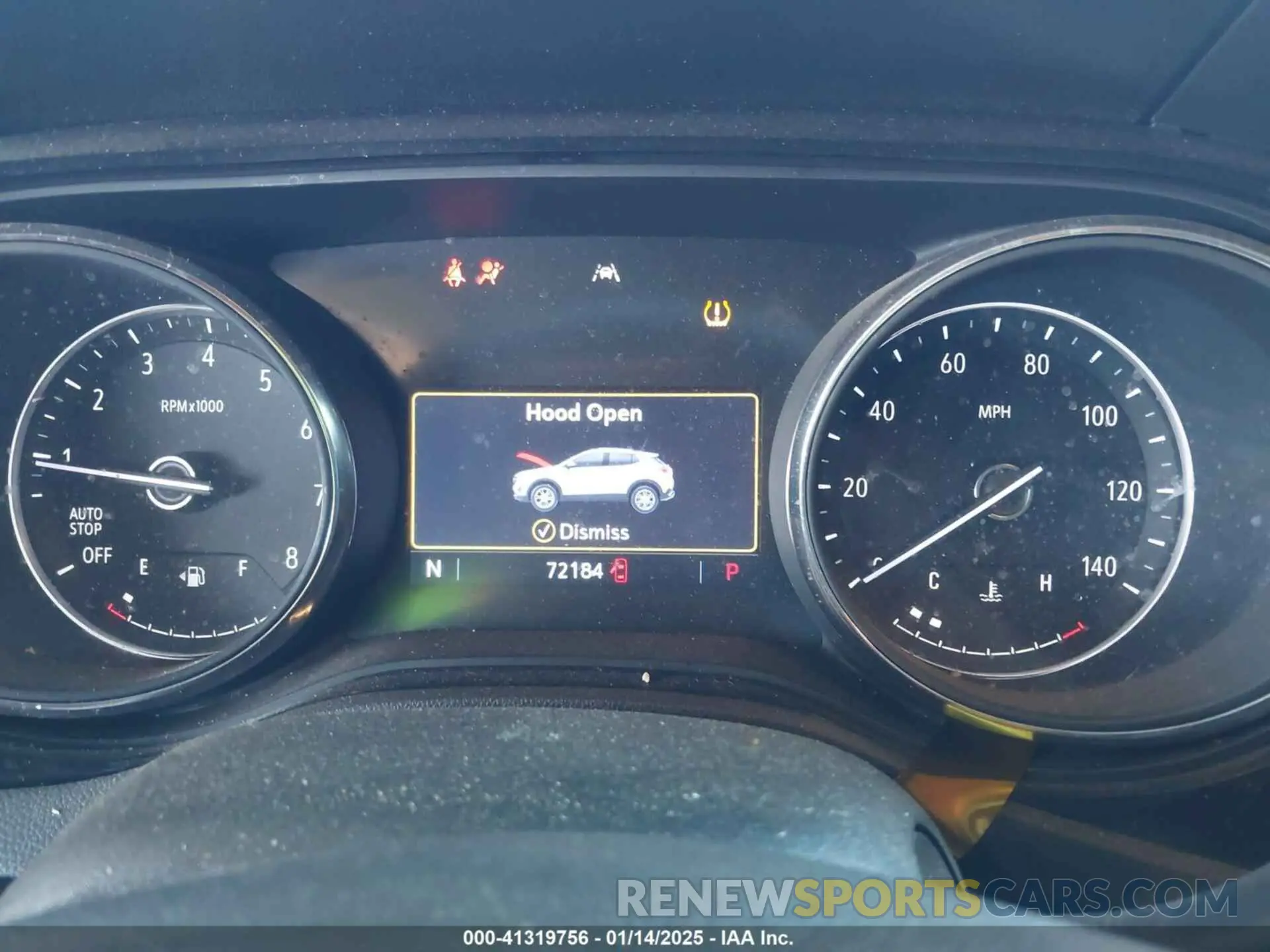 7 fotografías del automóvil dañado KL4MMBS26MB138310 BUICK ENCORE GX 2021