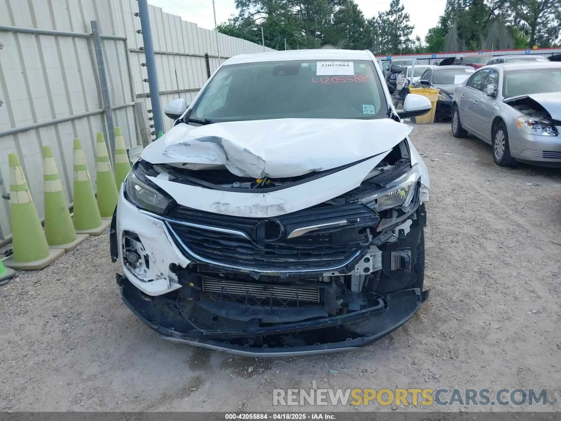 6 fotografías del automóvil dañado KL4MMBS28MB052609 BUICK ENCORE GX 2021