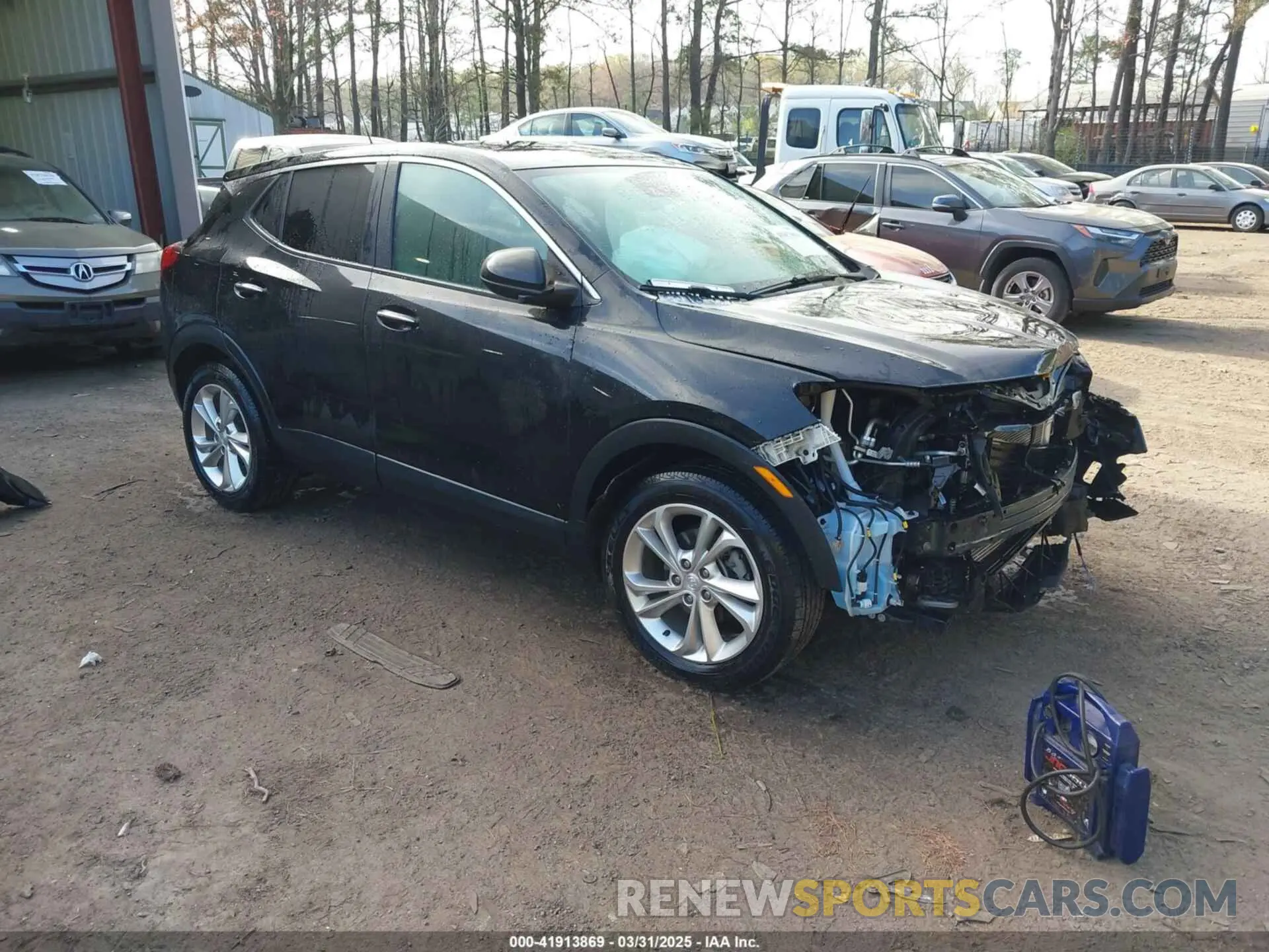 1 fotografías del automóvil dañado KL4MMBS28MB175679 BUICK ENCORE GX 2021