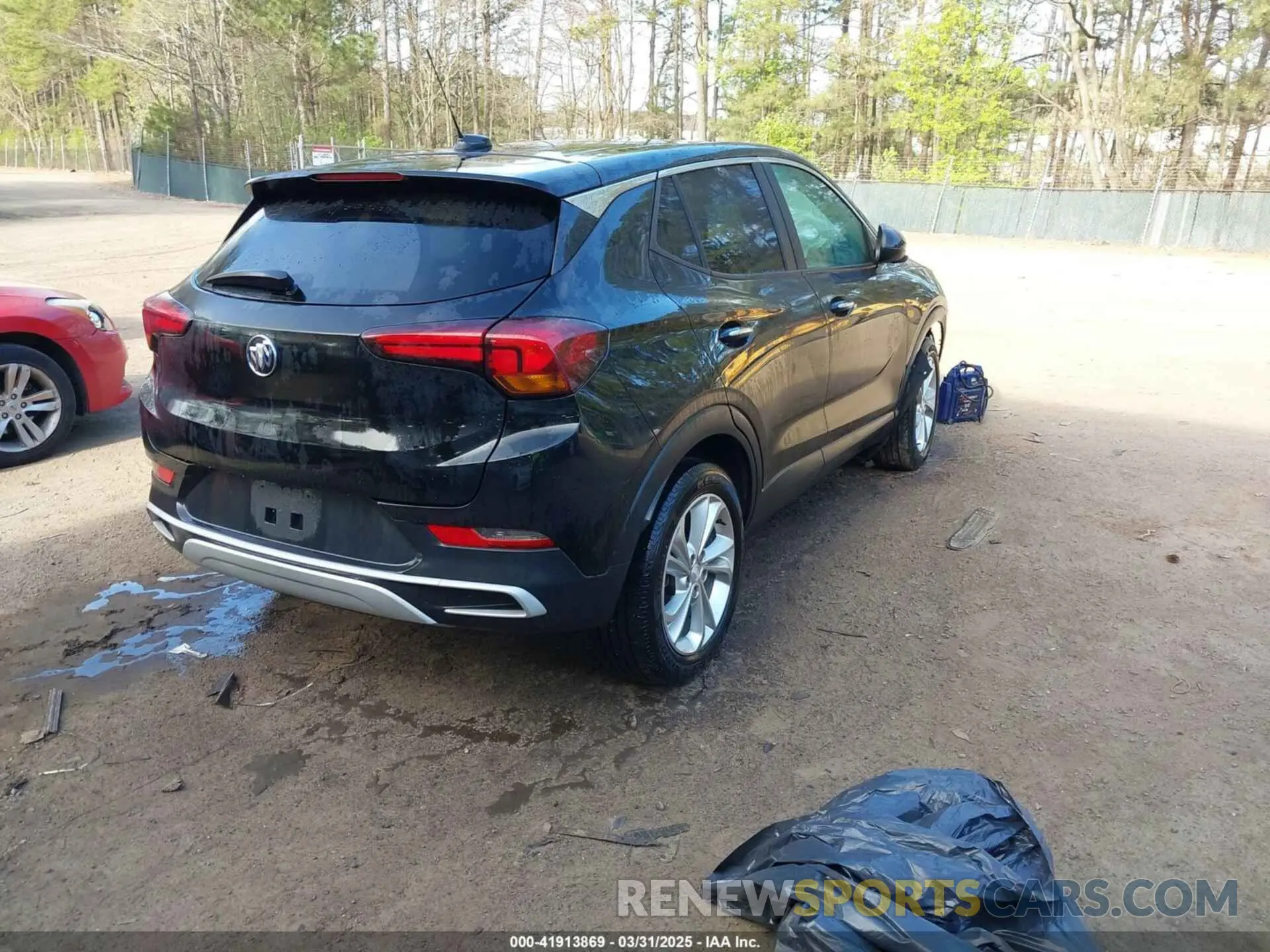 4 fotografías del automóvil dañado KL4MMBS28MB175679 BUICK ENCORE GX 2021