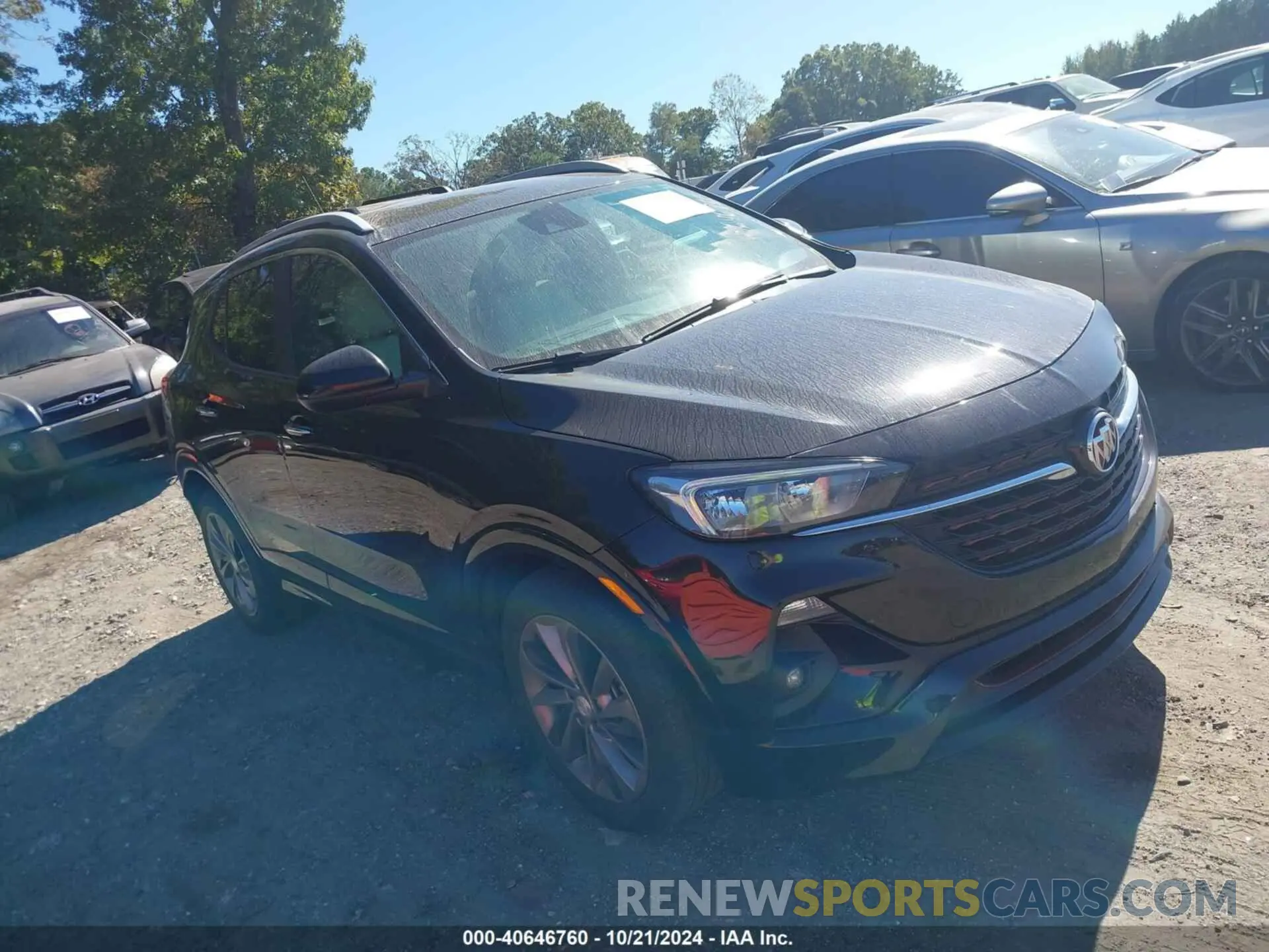 1 fotografías del automóvil dañado KL4MMBS29MB179921 BUICK ENCORE GX 2021
