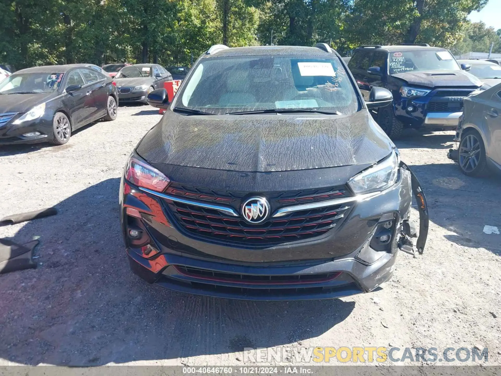 12 fotografías del automóvil dañado KL4MMBS29MB179921 BUICK ENCORE GX 2021