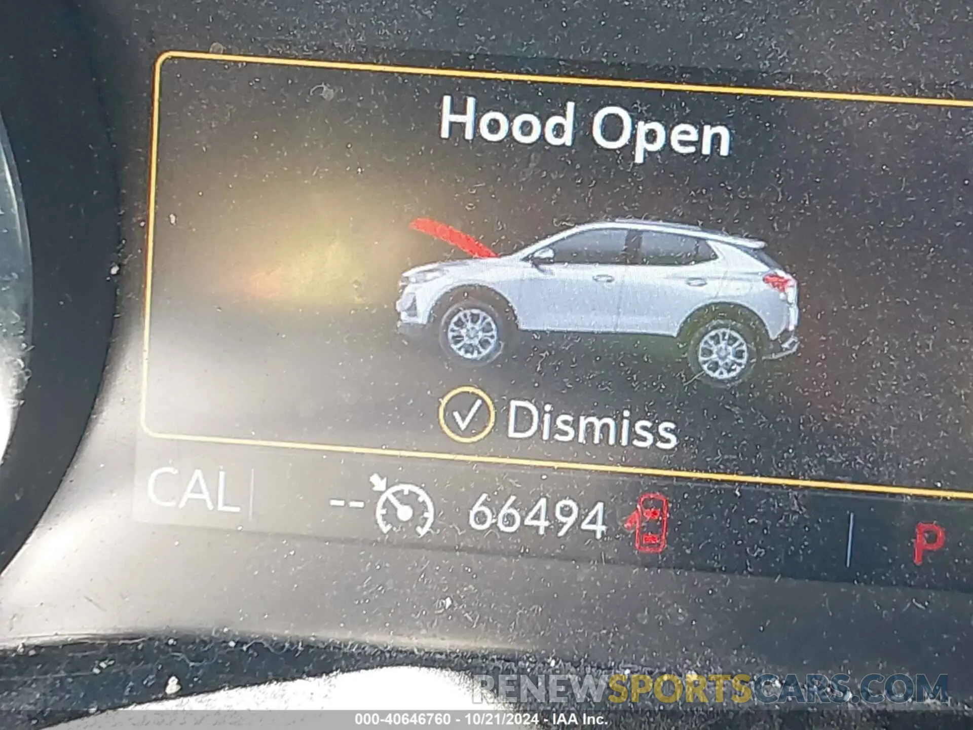 15 fotografías del automóvil dañado KL4MMBS29MB179921 BUICK ENCORE GX 2021