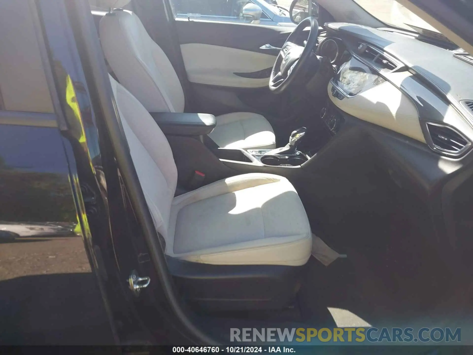 5 fotografías del automóvil dañado KL4MMBS29MB179921 BUICK ENCORE GX 2021