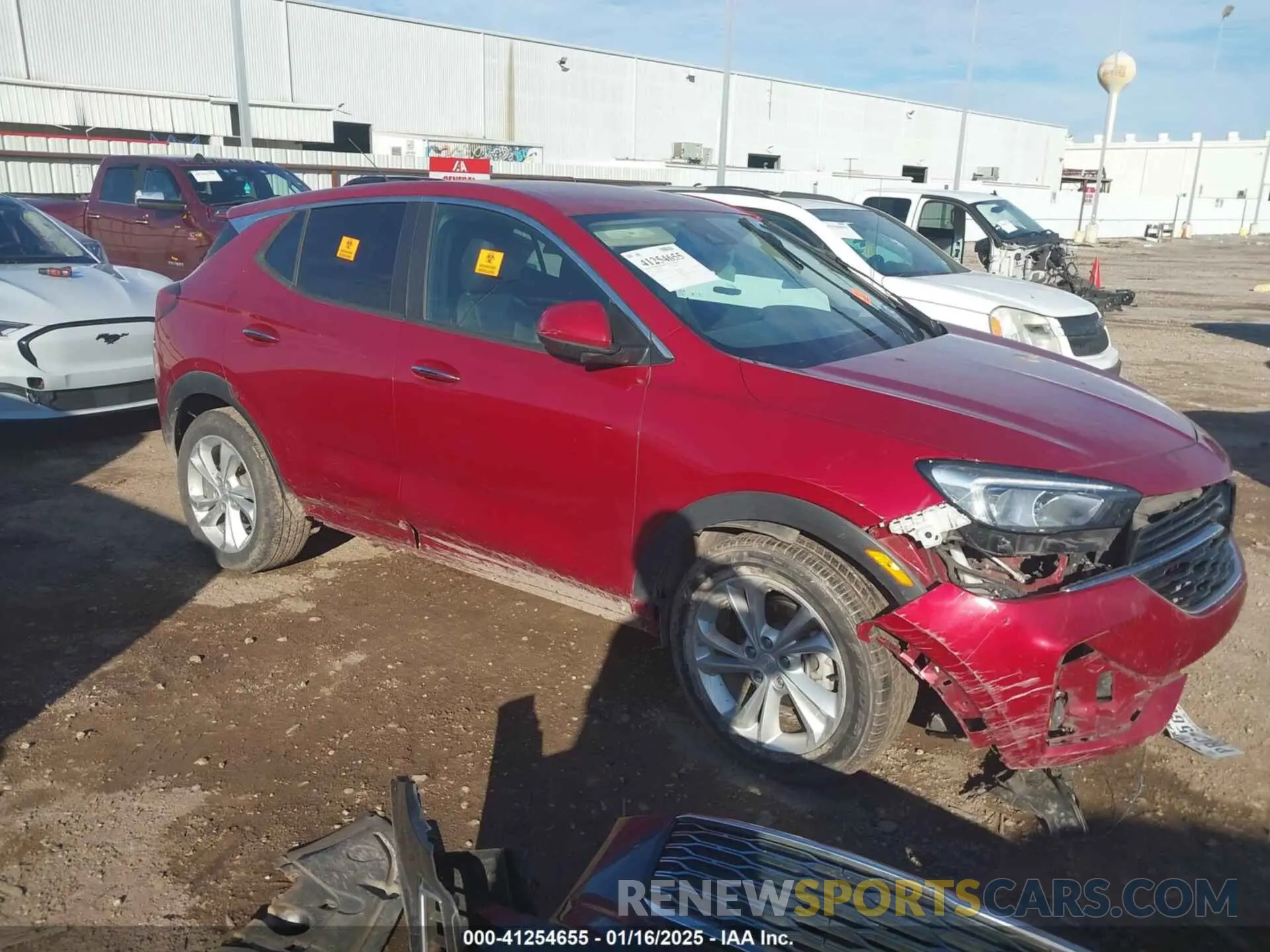 1 fotografías del automóvil dañado KL4MMBS2XMB071906 BUICK ENCORE GX 2021