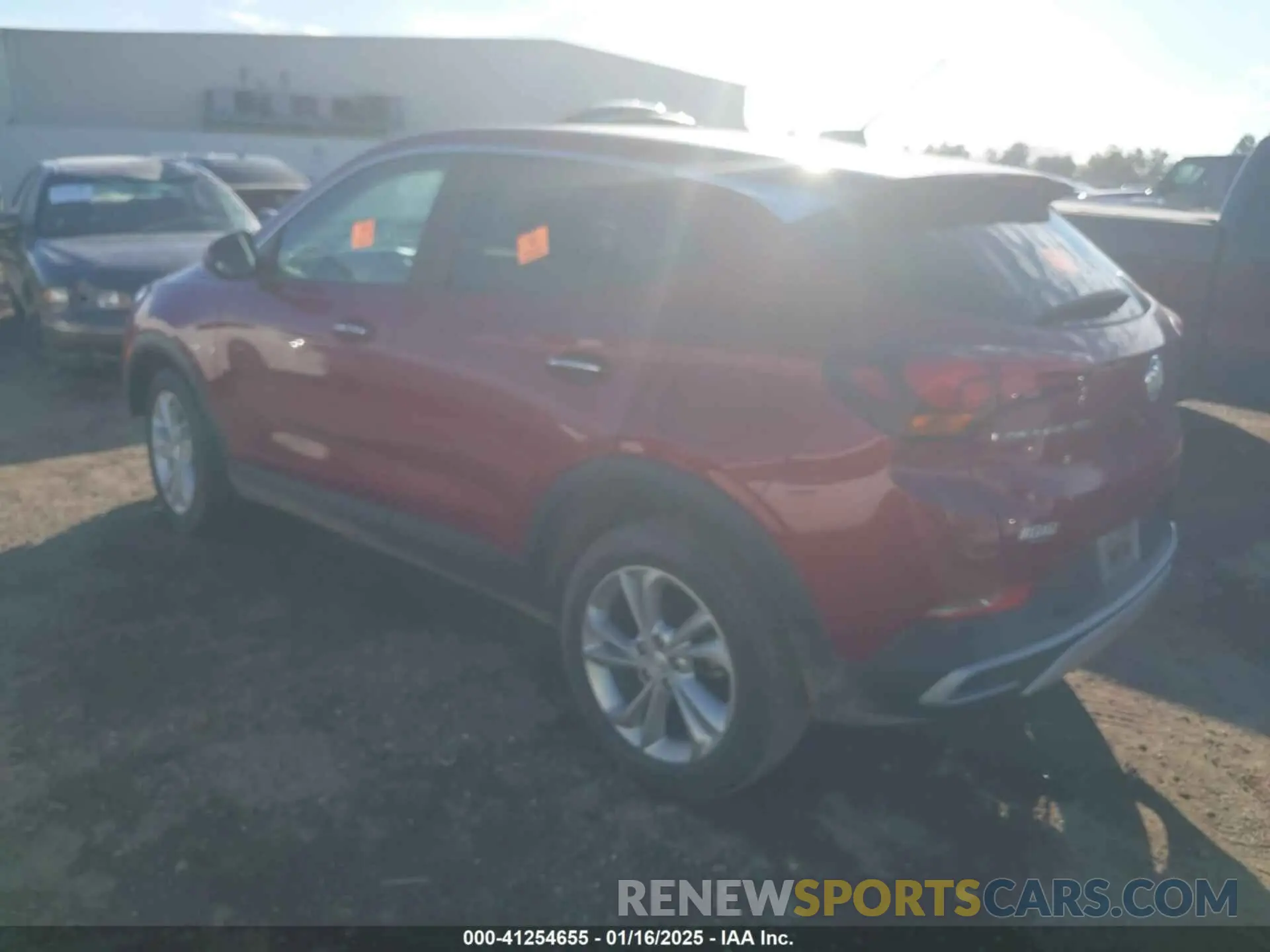 3 fotografías del automóvil dañado KL4MMBS2XMB071906 BUICK ENCORE GX 2021