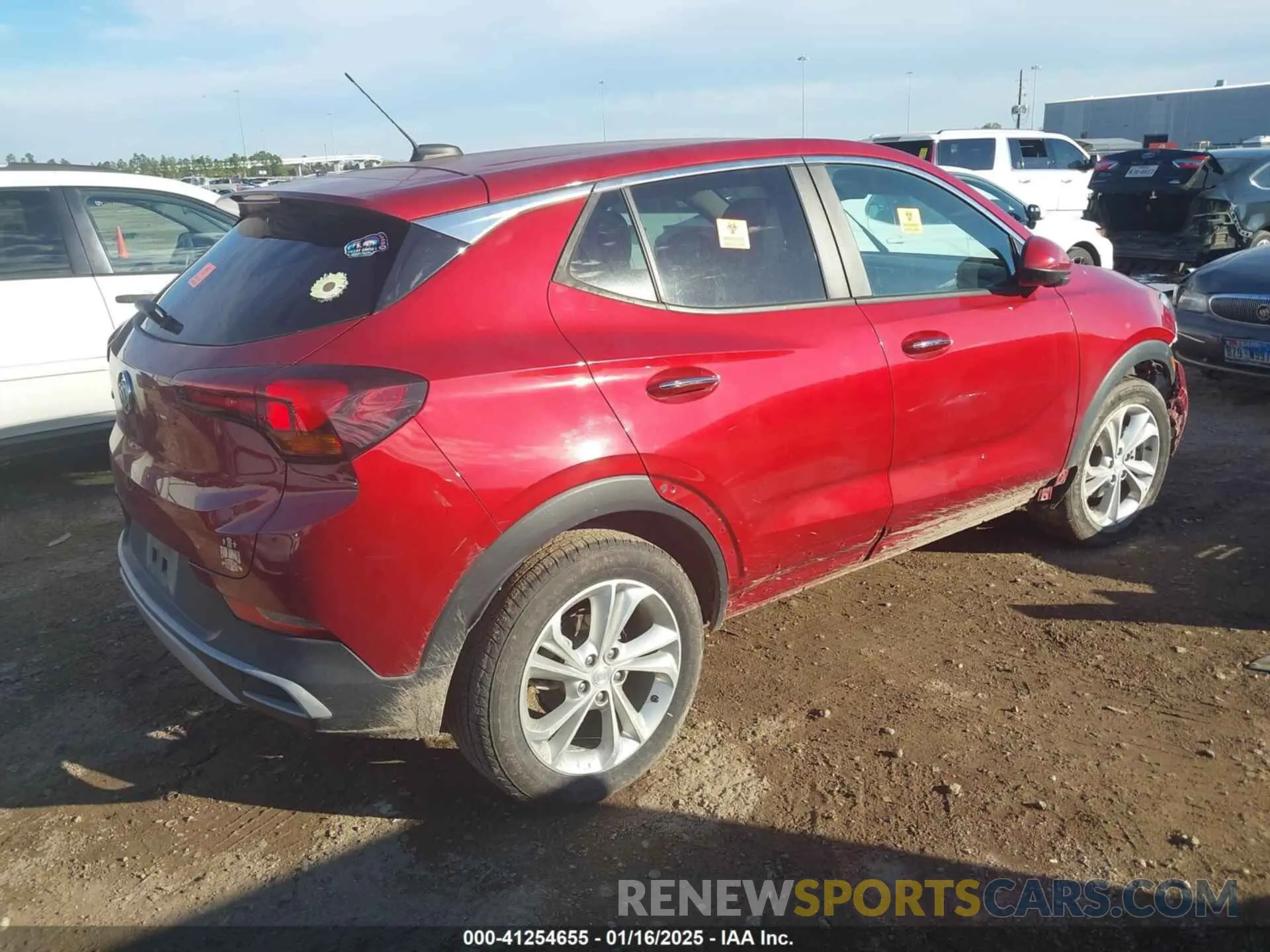 4 fotografías del automóvil dañado KL4MMBS2XMB071906 BUICK ENCORE GX 2021