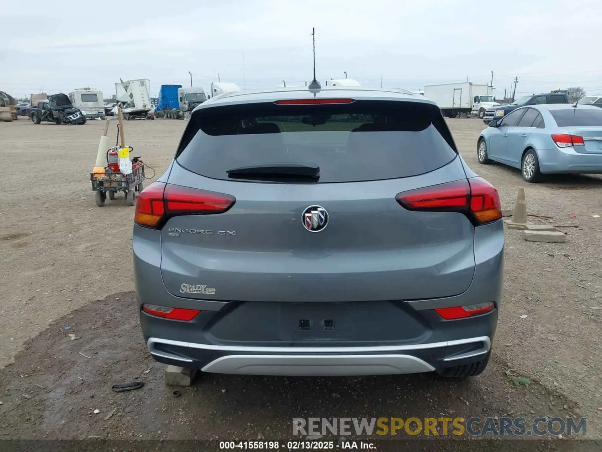 16 fotografías del automóvil dañado KL4MMCSL0MB055423 BUICK ENCORE GX 2021