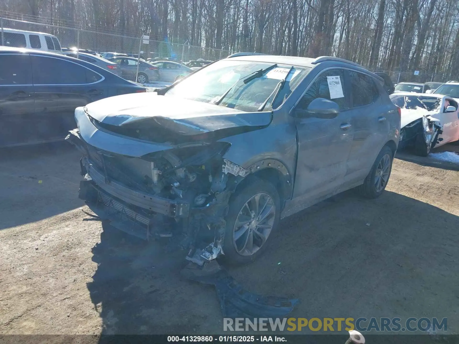 2 fotografías del automóvil dañado KL4MMCSL1MB152324 BUICK ENCORE GX 2021