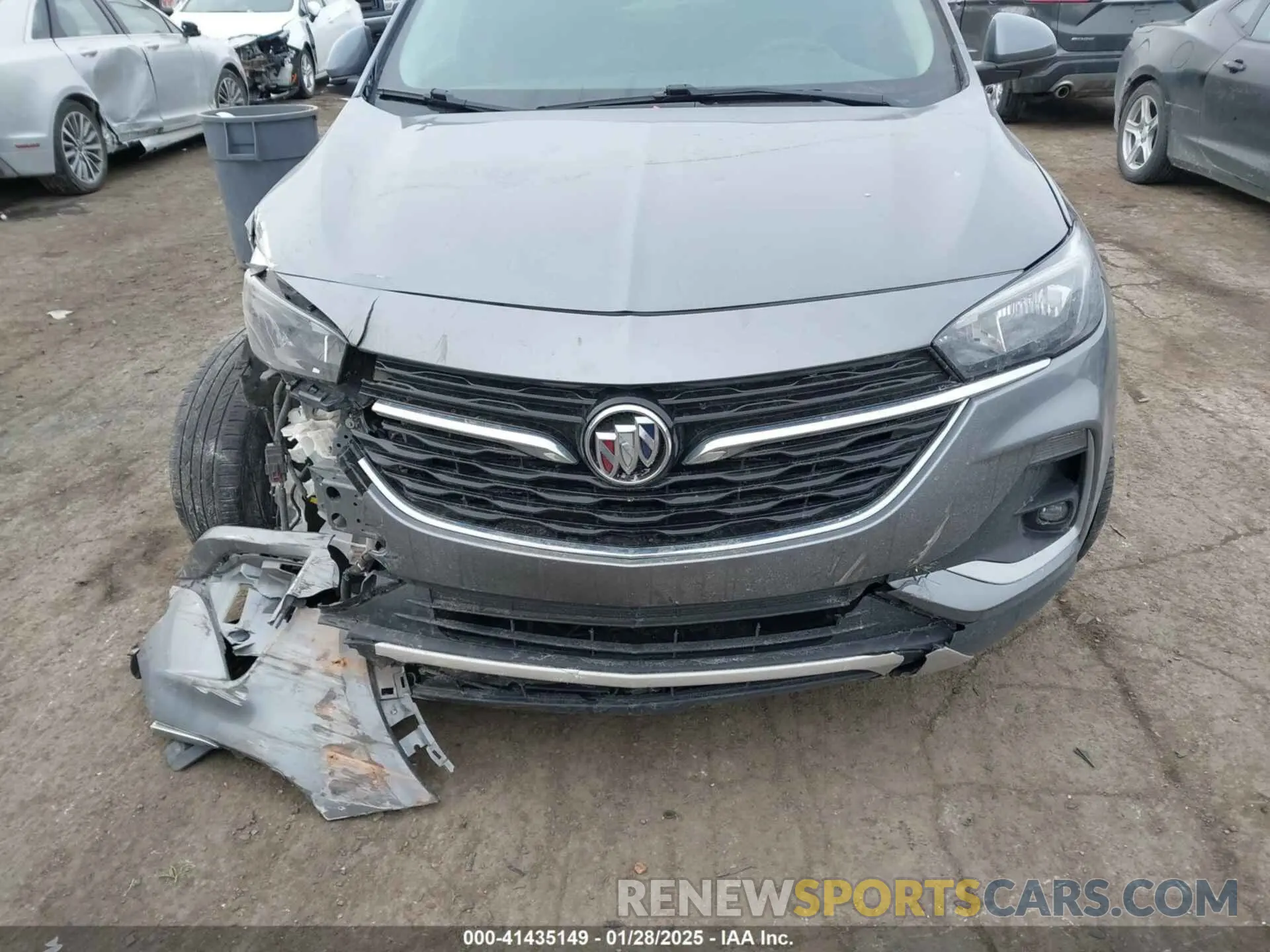 12 fotografías del automóvil dañado KL4MMCSL4MB101223 BUICK ENCORE GX 2021