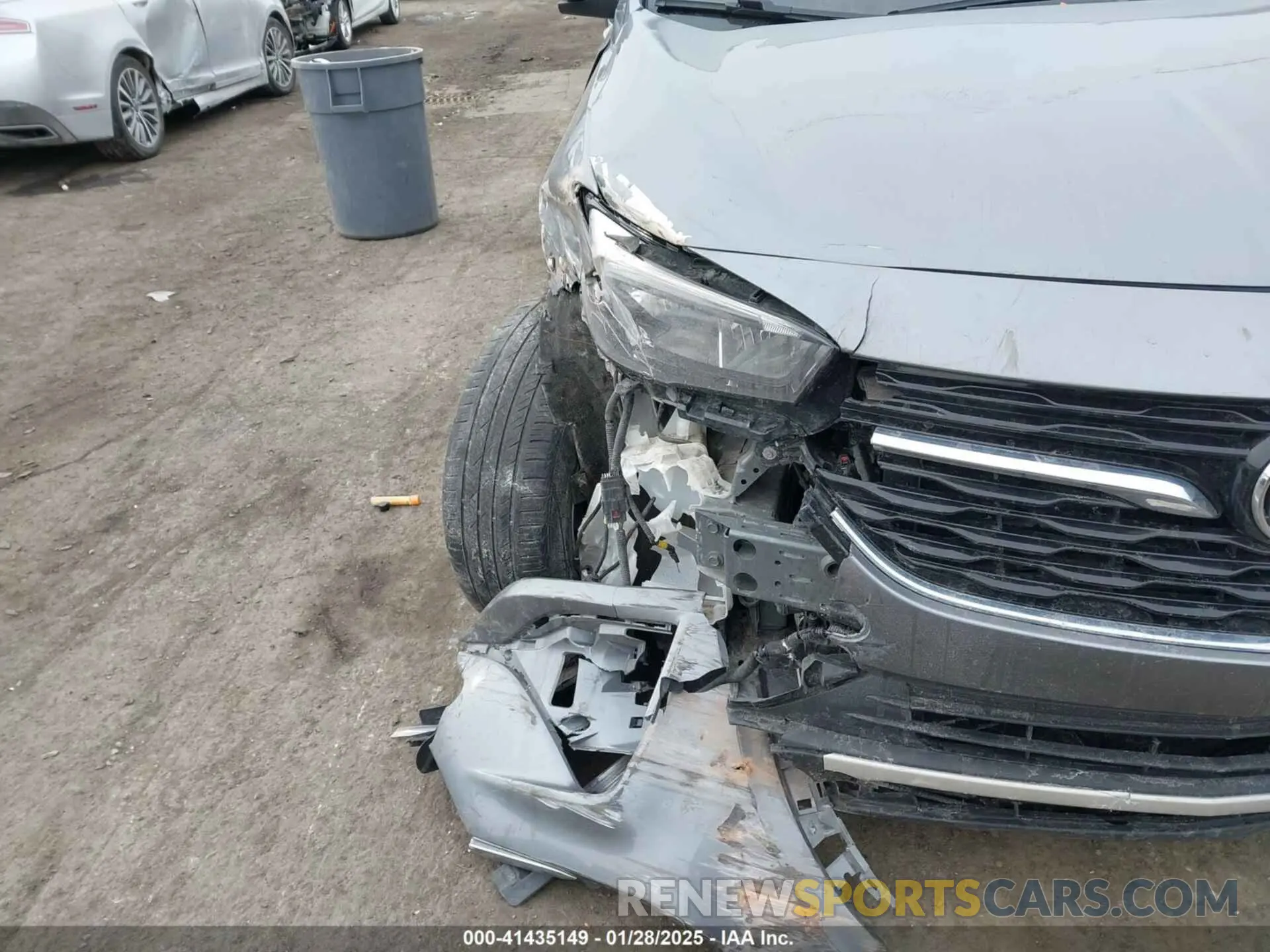 6 fotografías del automóvil dañado KL4MMCSL4MB101223 BUICK ENCORE GX 2021