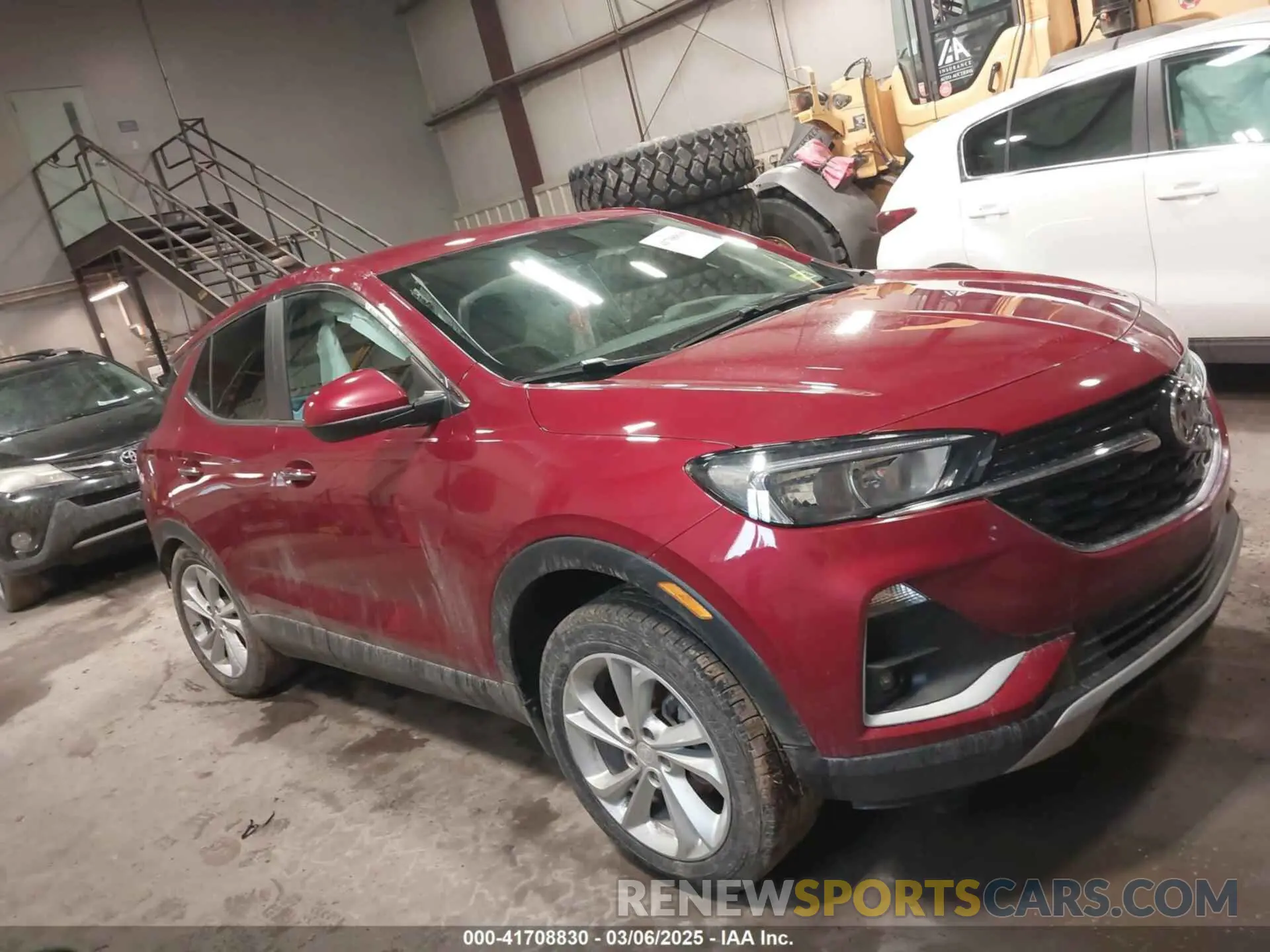 12 fotografías del automóvil dañado KL4MMCSL8MB073636 BUICK ENCORE GX 2021