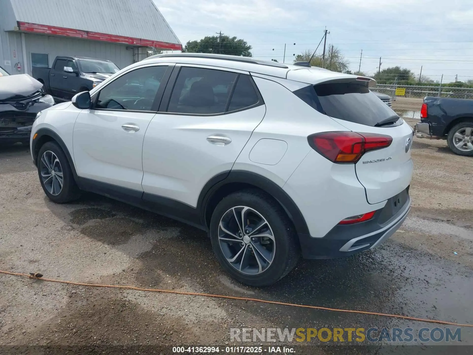 3 fotografías del automóvil dañado KL4MMDS22MB068722 BUICK ENCORE GX 2021