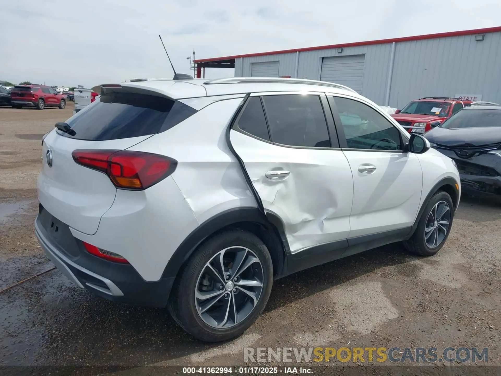 6 fotografías del automóvil dañado KL4MMDS22MB068722 BUICK ENCORE GX 2021