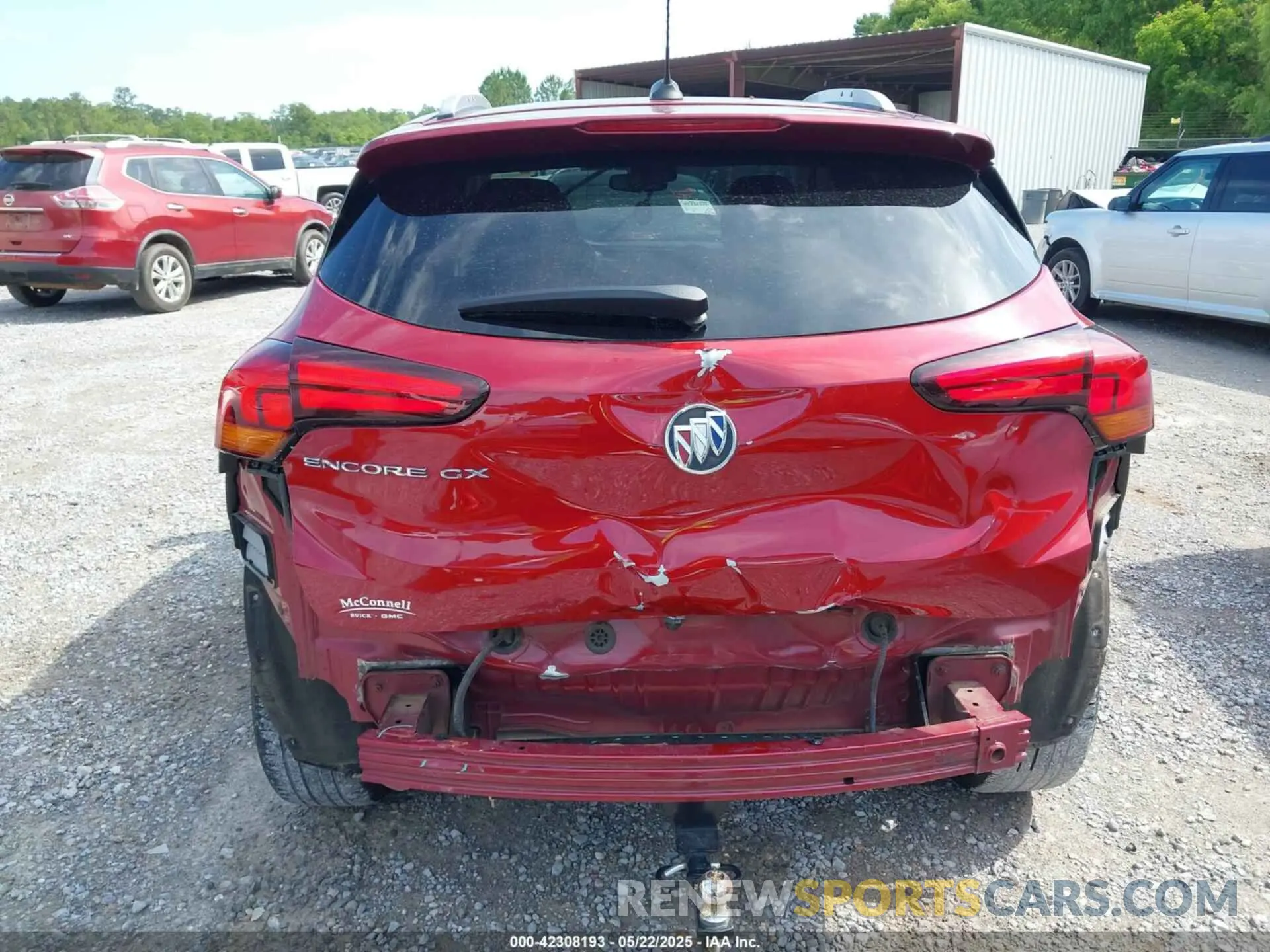 17 fotografías del automóvil dañado KL4MMDS22MB121158 BUICK ENCORE GX 2021