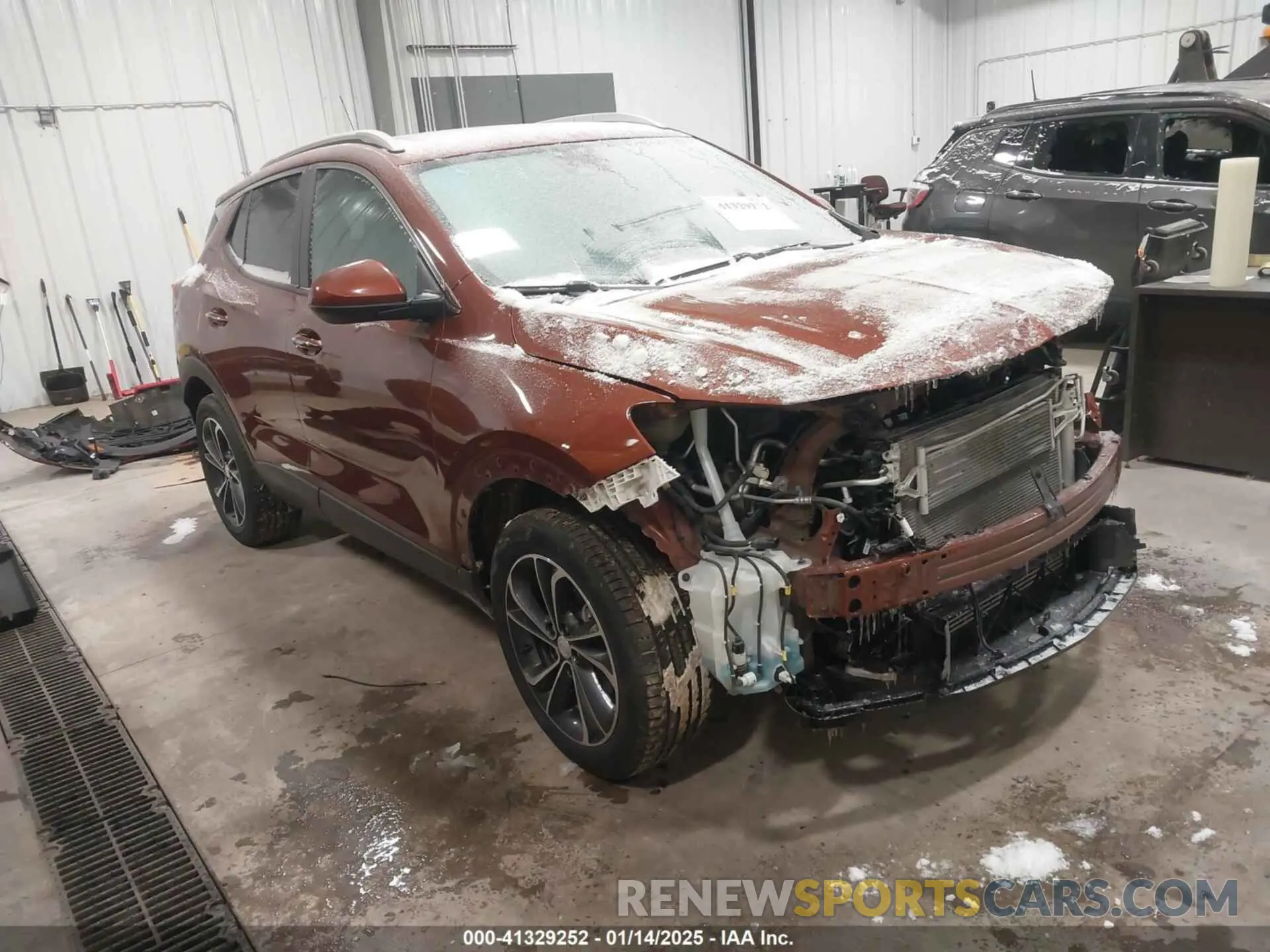 1 fotografías del automóvil dañado KL4MMDS24MB070729 BUICK ENCORE GX 2021