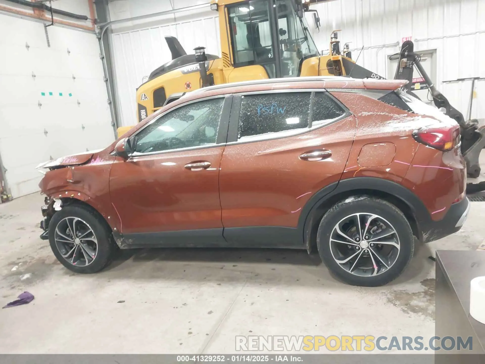 14 fotografías del automóvil dañado KL4MMDS24MB070729 BUICK ENCORE GX 2021