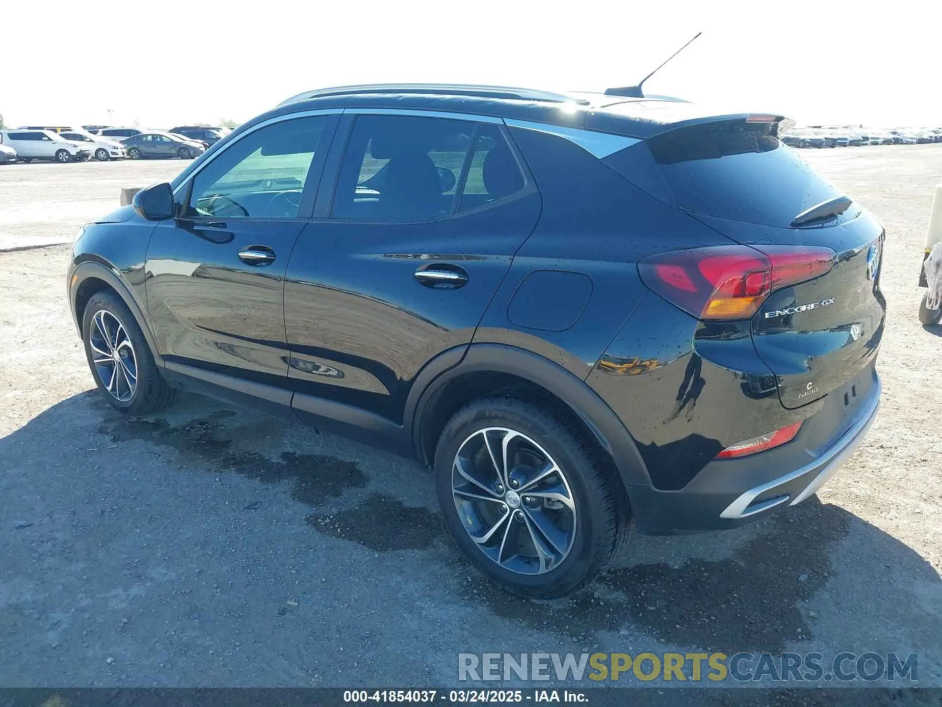 3 fotografías del automóvil dañado KL4MMDS27MB180691 BUICK ENCORE GX 2021
