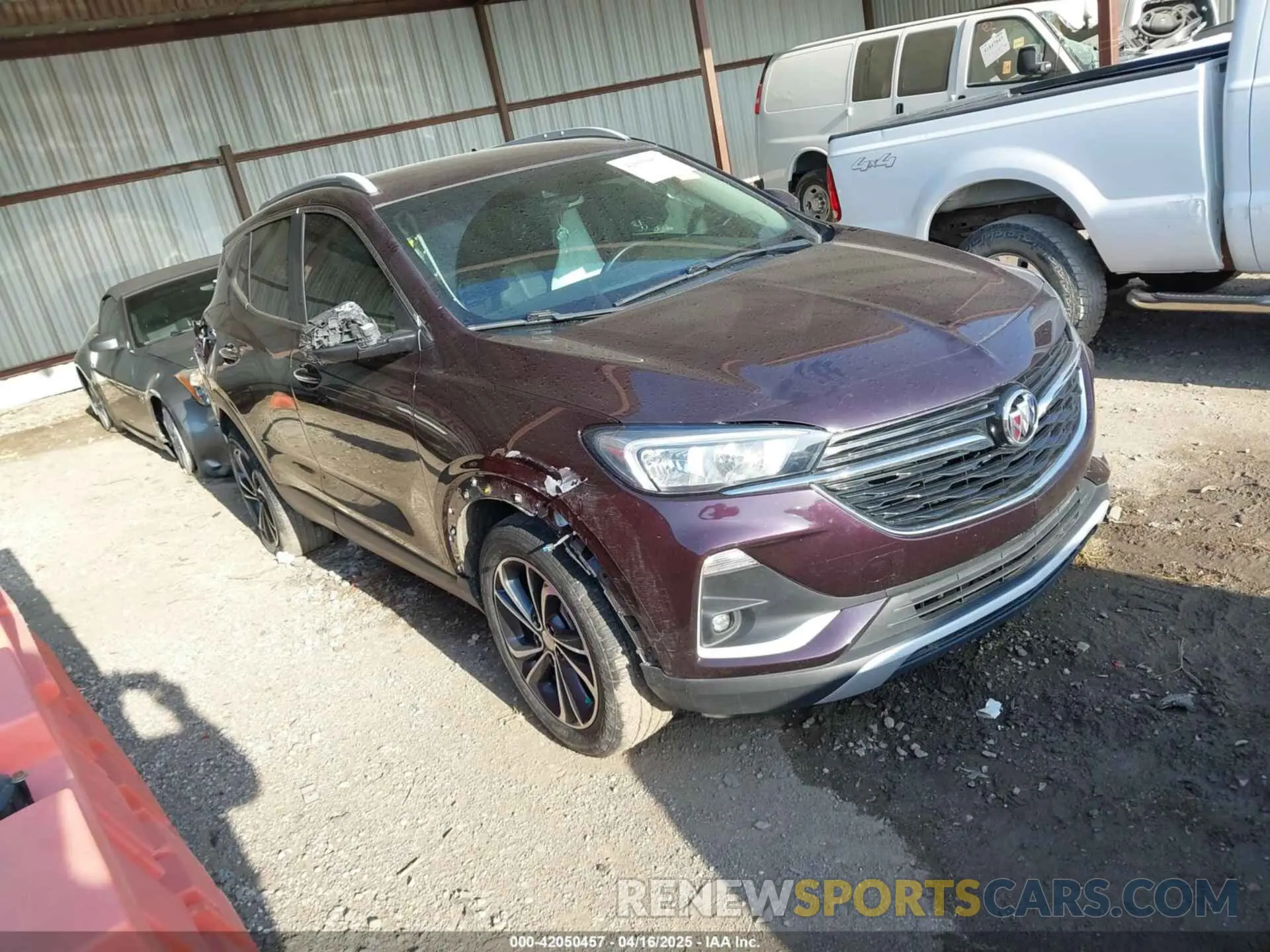 1 fotografías del automóvil dañado KL4MMDS29MB121206 BUICK ENCORE GX 2021