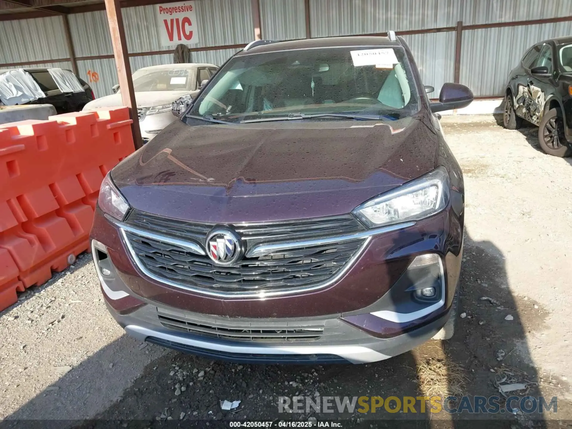12 fotografías del automóvil dañado KL4MMDS29MB121206 BUICK ENCORE GX 2021