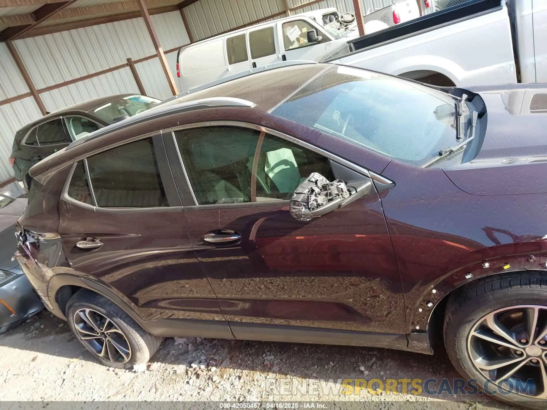 13 fotografías del automóvil dañado KL4MMDS29MB121206 BUICK ENCORE GX 2021