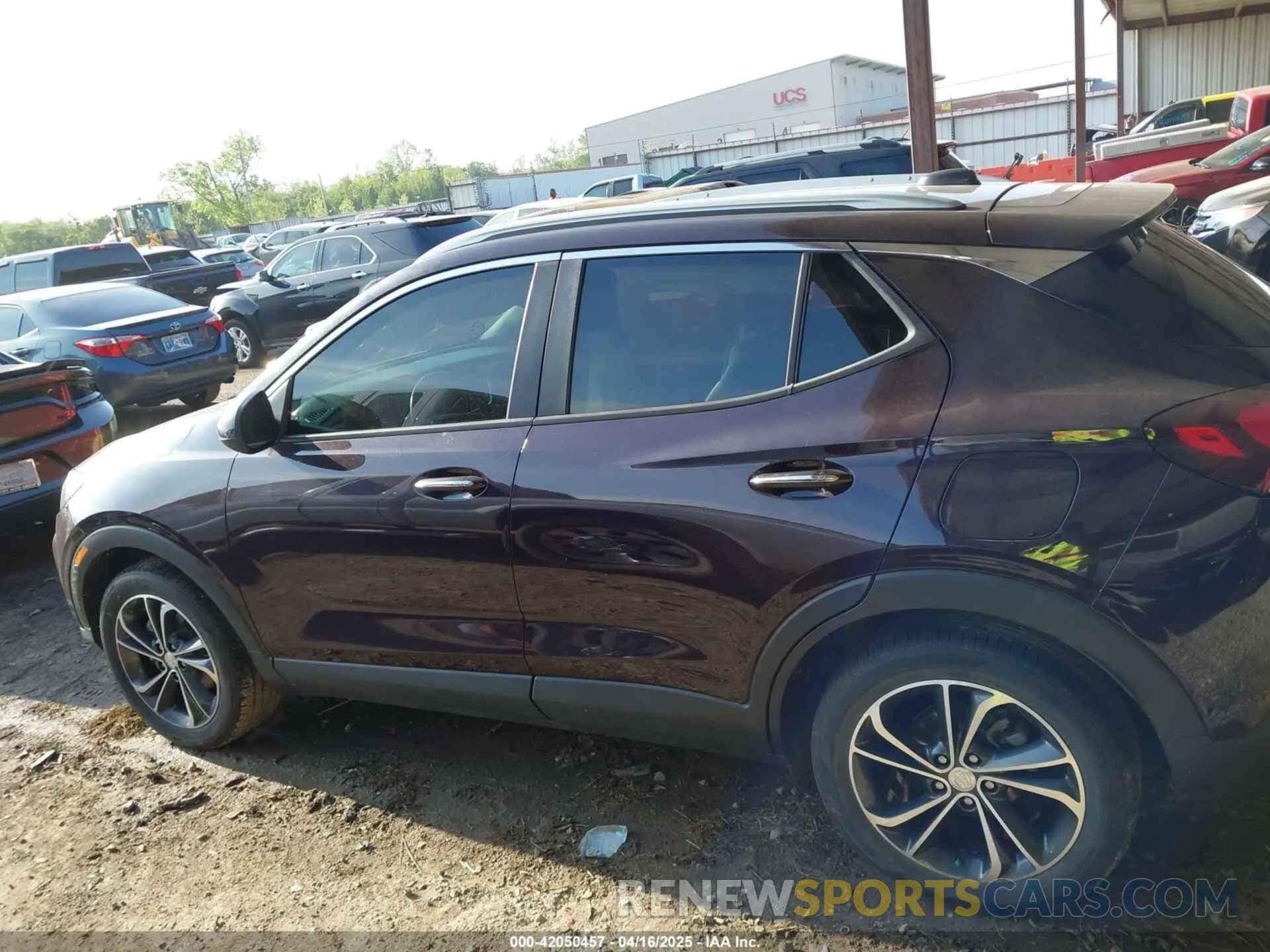 14 fotografías del automóvil dañado KL4MMDS29MB121206 BUICK ENCORE GX 2021