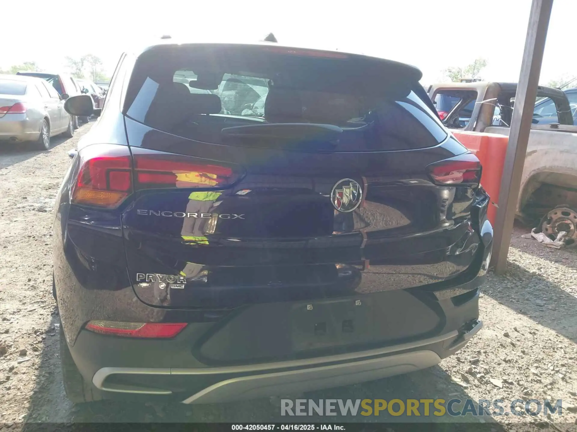 16 fotografías del automóvil dañado KL4MMDS29MB121206 BUICK ENCORE GX 2021