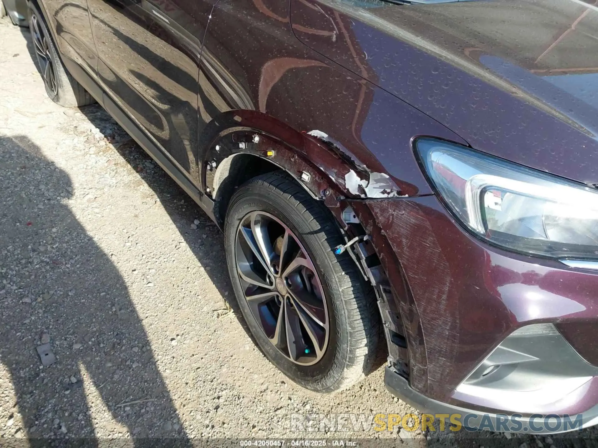 6 fotografías del automóvil dañado KL4MMDS29MB121206 BUICK ENCORE GX 2021