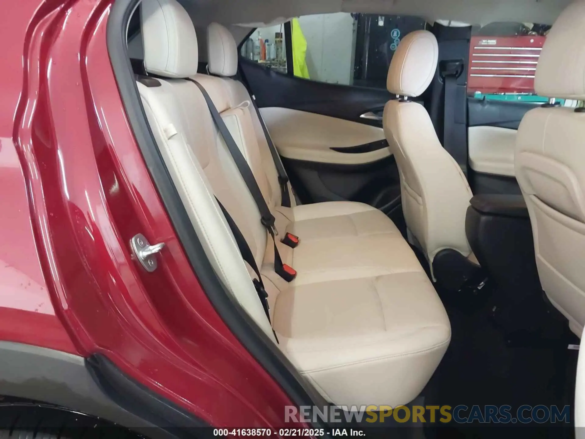 8 fotografías del automóvil dañado KL4MMDS29MB136448 BUICK ENCORE GX 2021