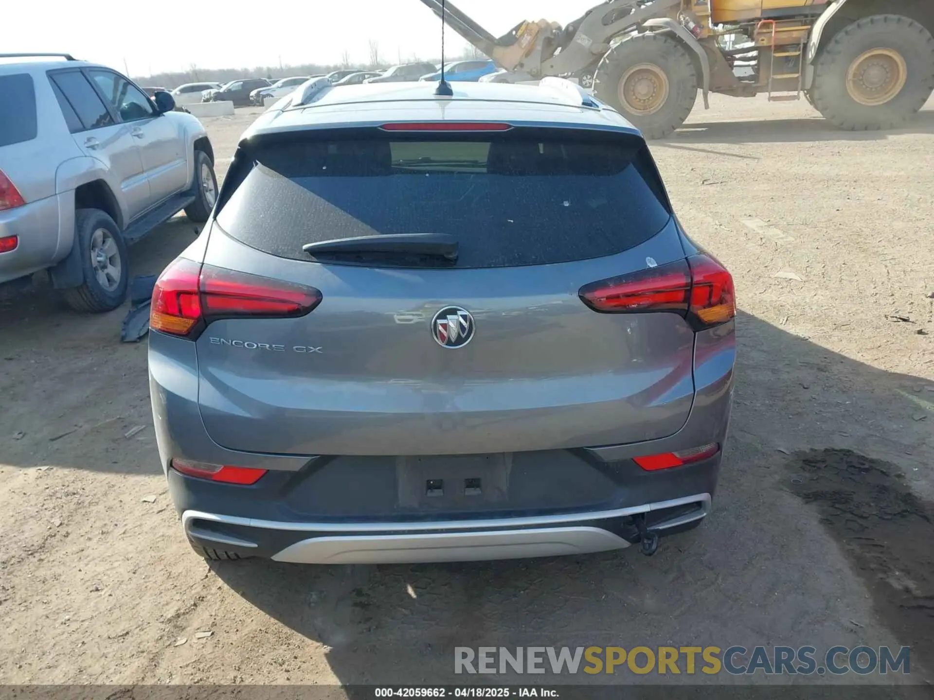 17 fotografías del automóvil dañado KL4MMDS2XMB093626 BUICK ENCORE GX 2021