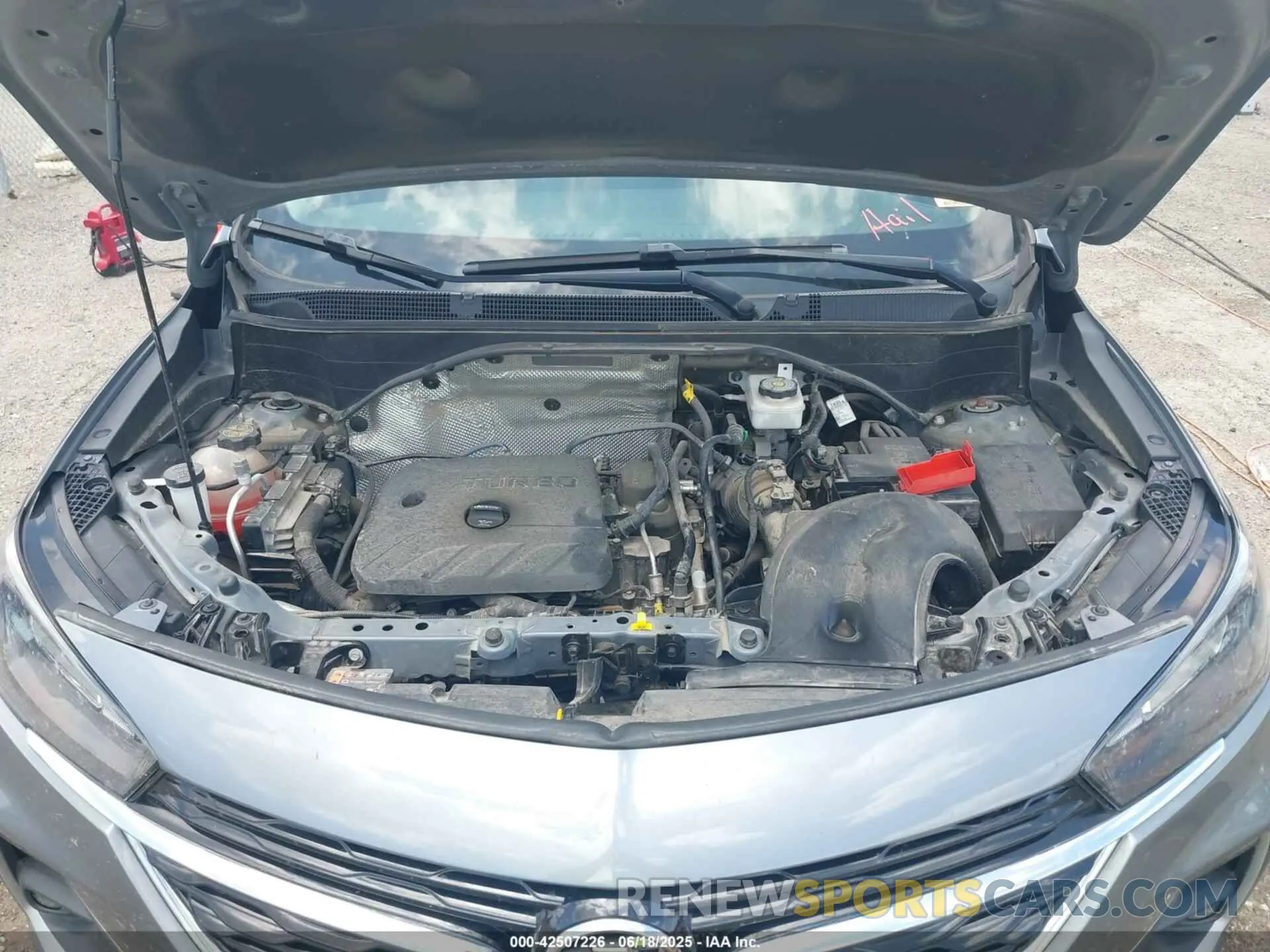 10 fotografías del automóvil dañado KL4MMDSL0MB179357 BUICK ENCORE GX 2021