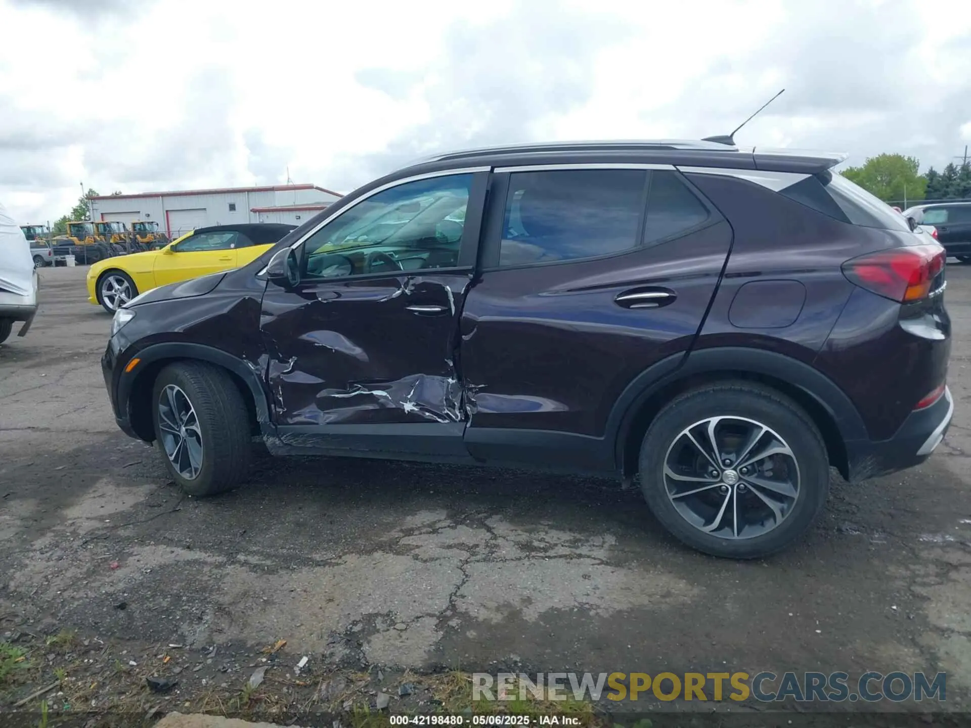 14 fotografías del automóvil dañado KL4MMDSL2MB151382 BUICK ENCORE GX 2021